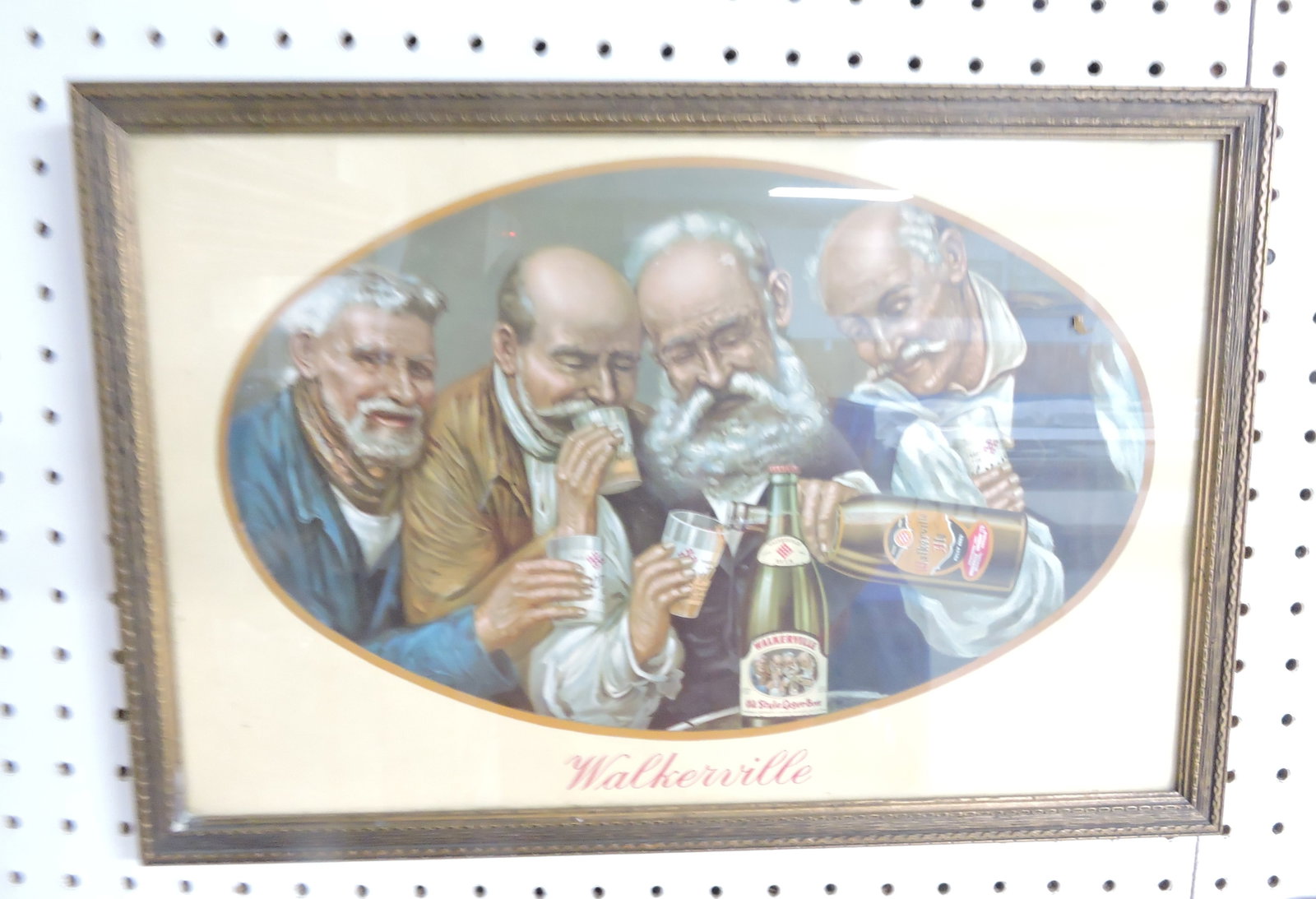 Walkerville beer advertising print,: 12"x18"