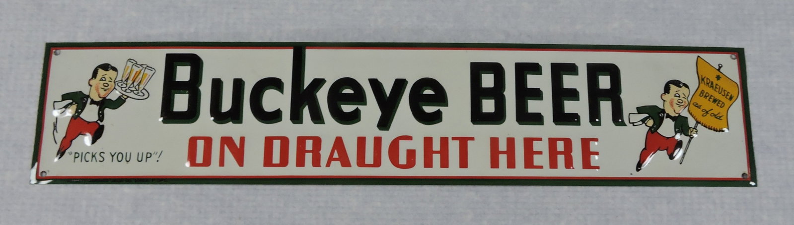Buckeye Beer On Draught tin (1 of 1)