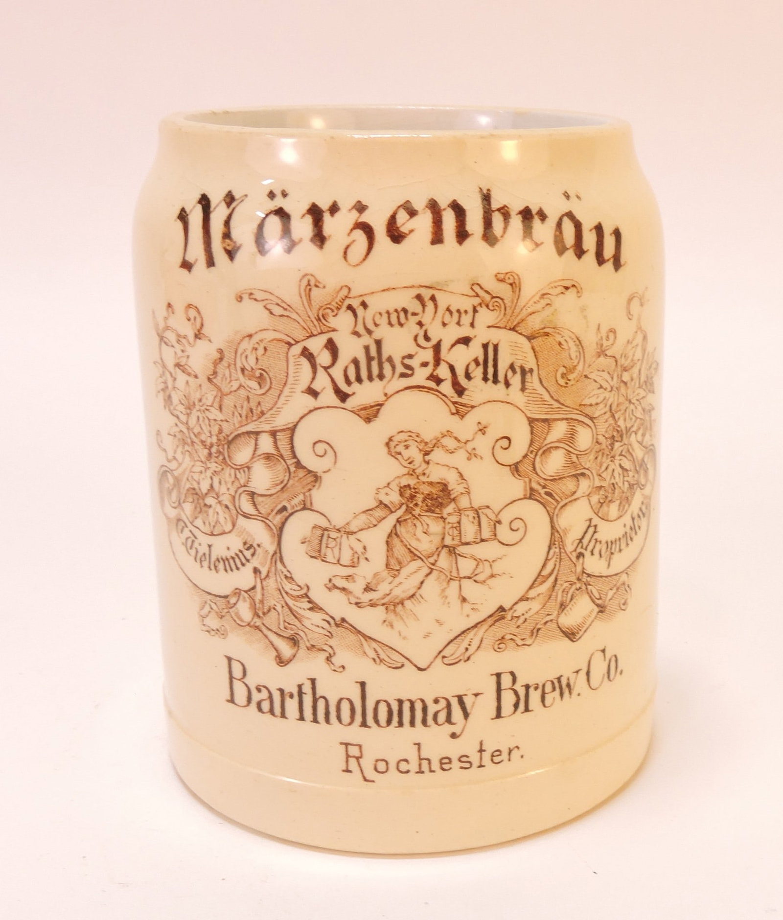 Bartholomay Brew. Co. 4" beer mug: .