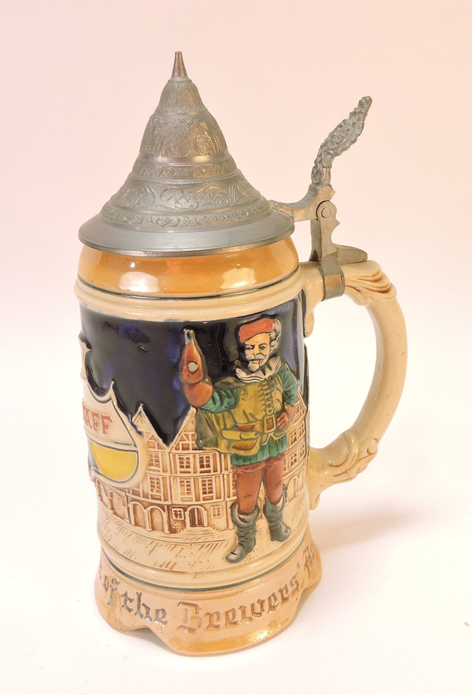 German musical beer stein, 9" (1 of 1)