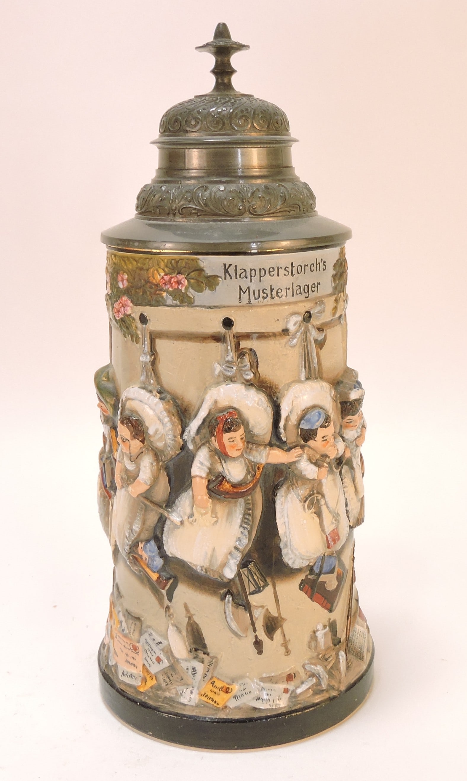 Reinhold Hanke German stein with (1 of 3)