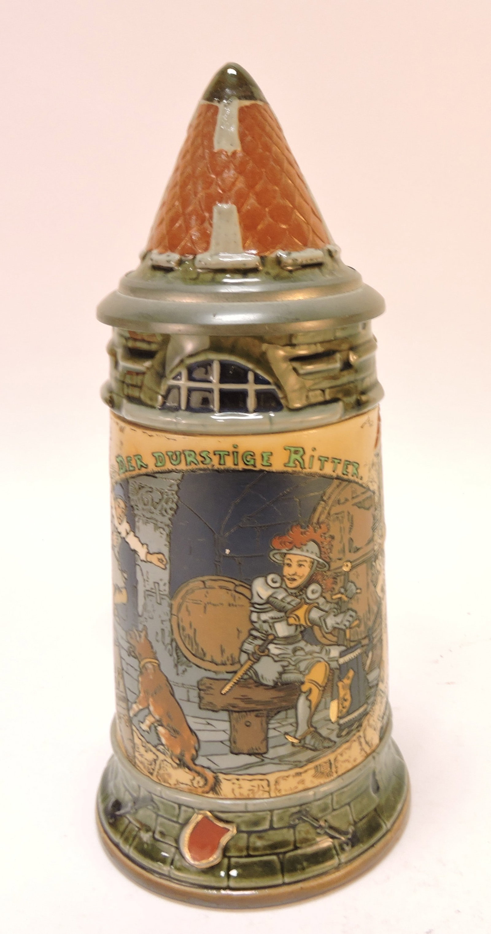 Mettlach #2882 stein, 1/2L, 9 1/2": .