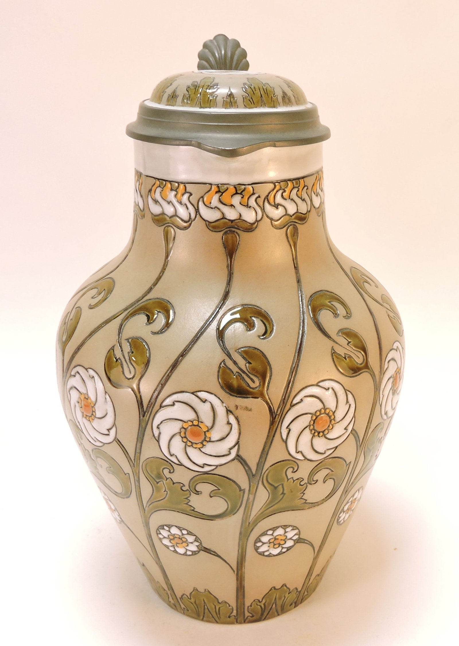 Mettlach jug #2098, 13" - 2