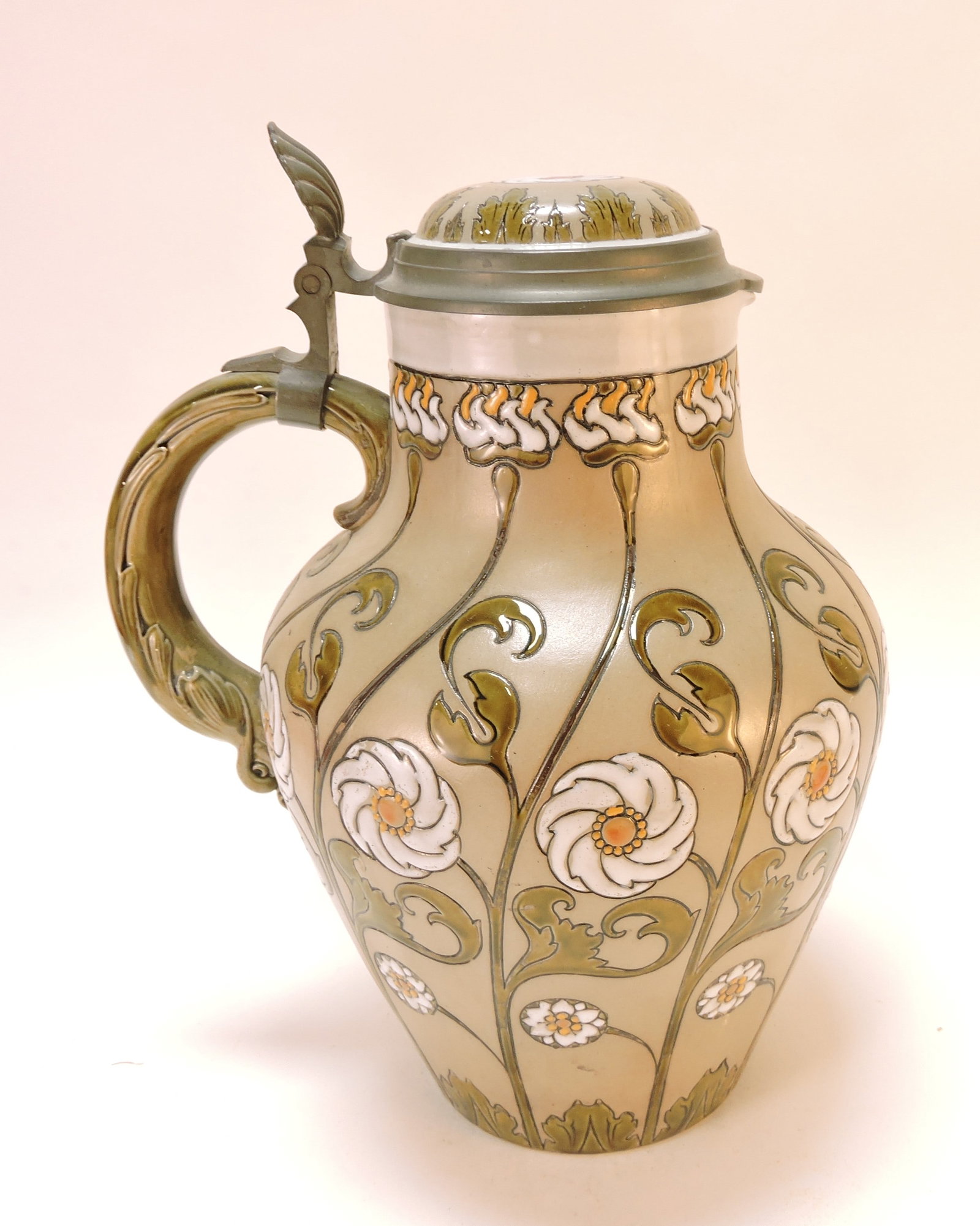 Mettlach jug #2098, 13" - 3