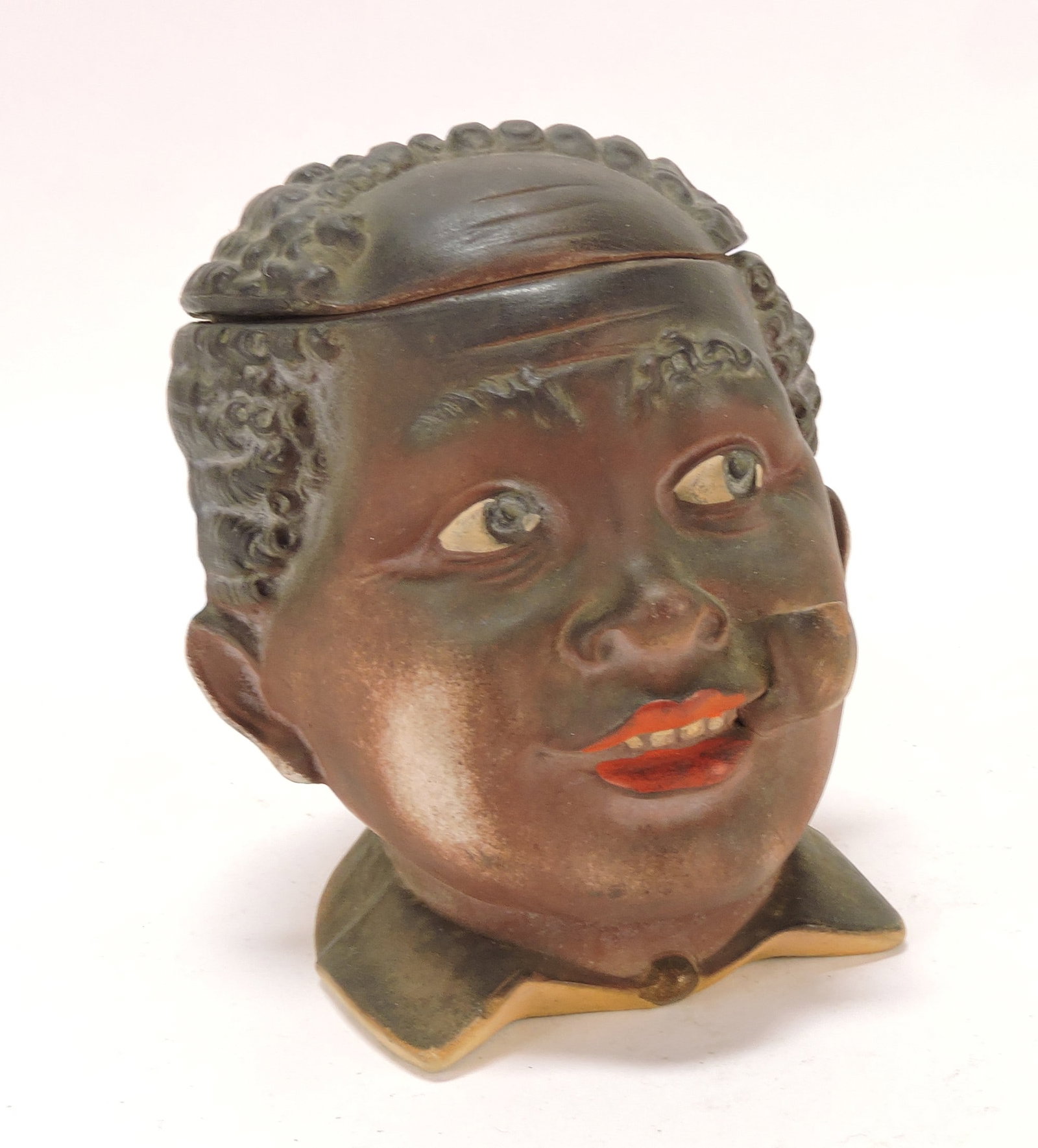 Black Americana bisque humidor (1 of 1)