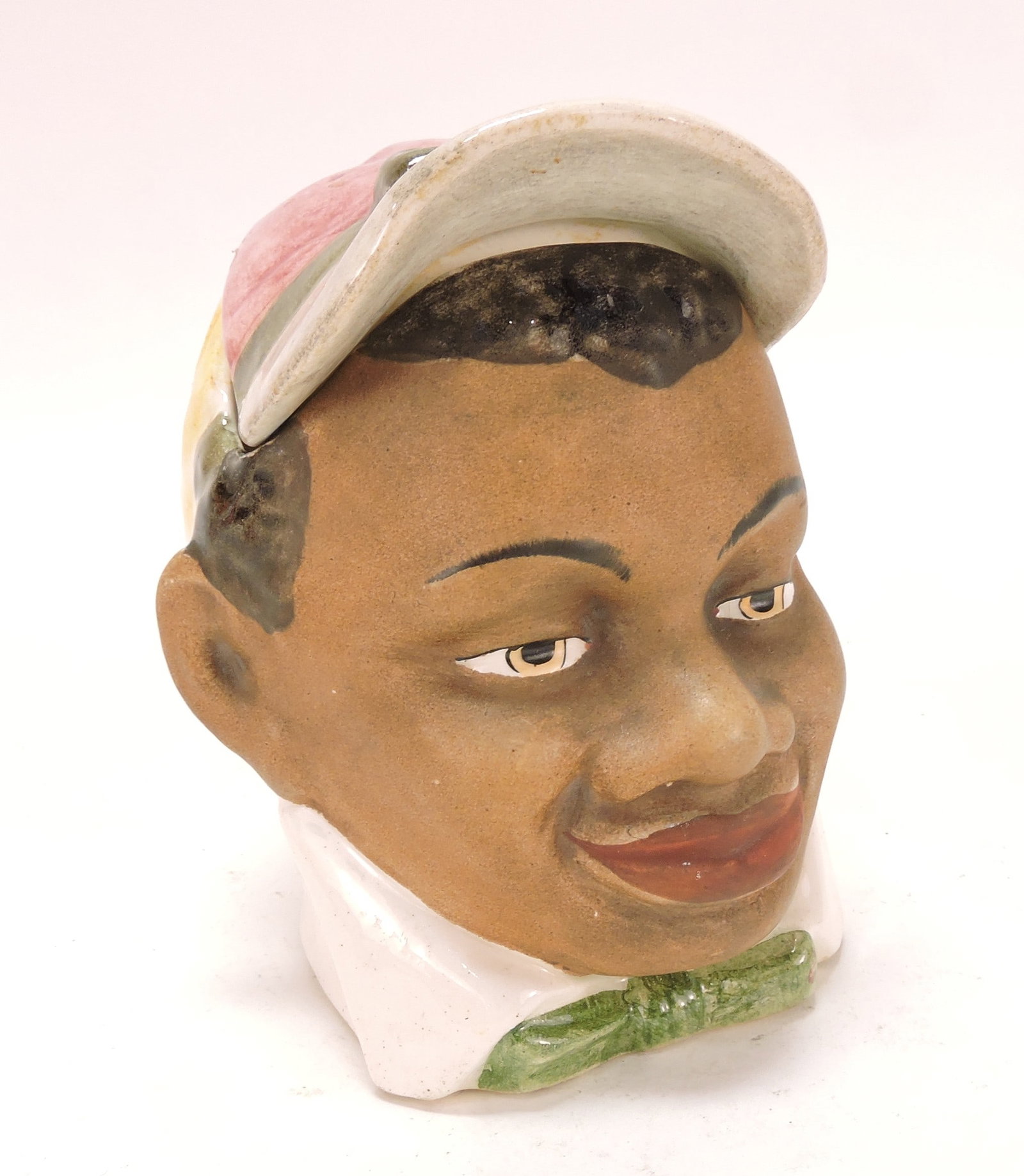 Black Americana majolica humidor (1 of 2)