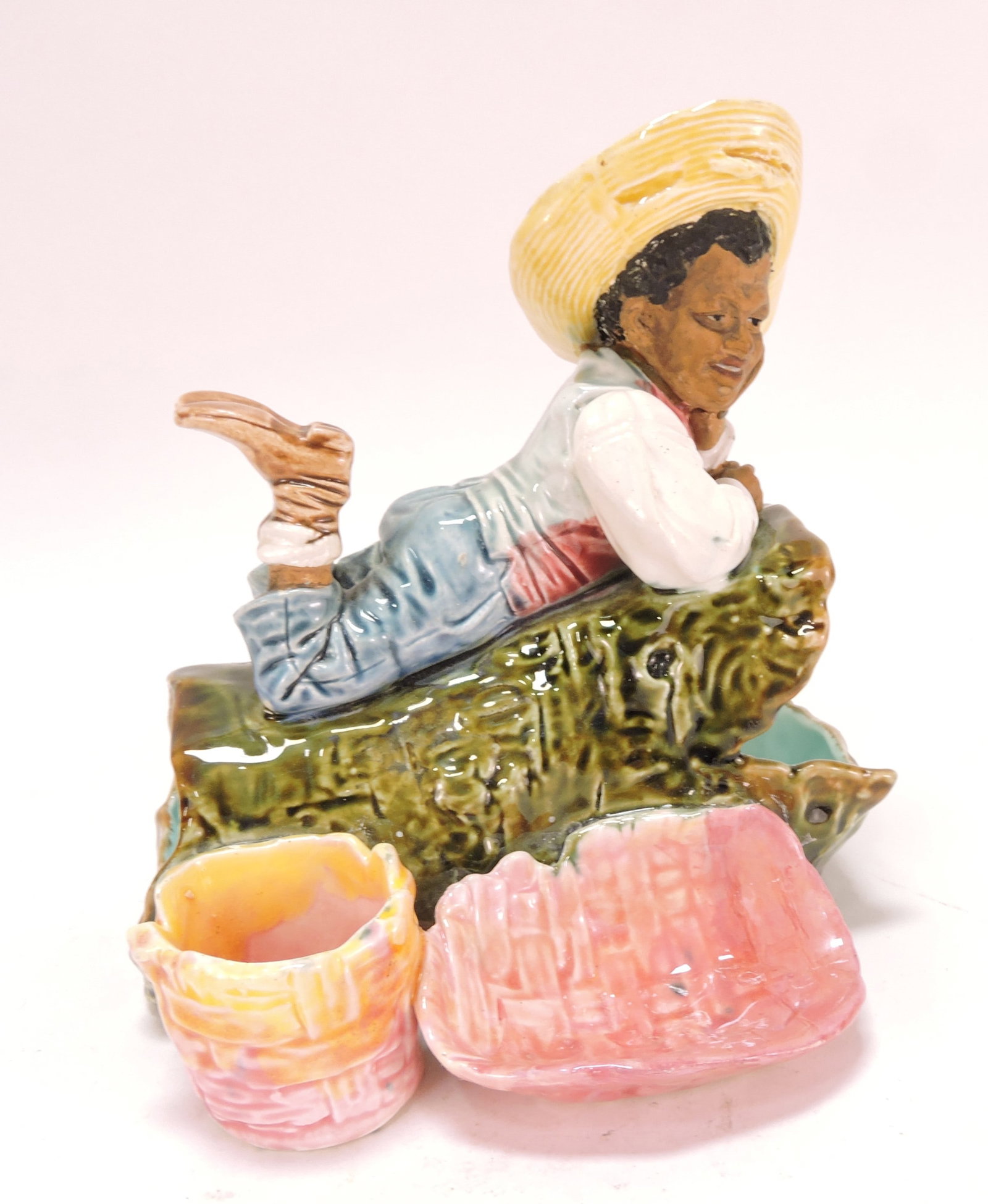 Black Americana majolica figural (1 of 1)