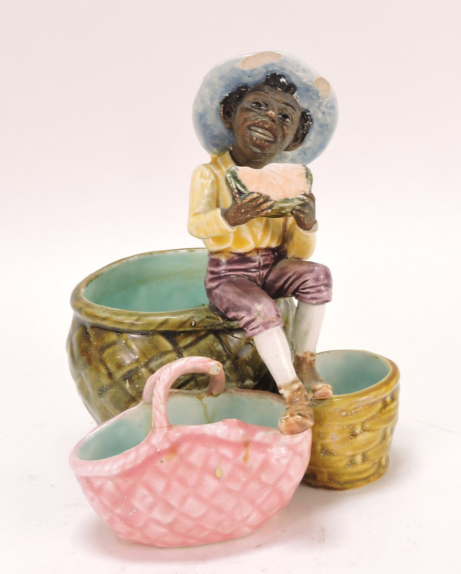 Black Americana majolica figural (1 of 1)