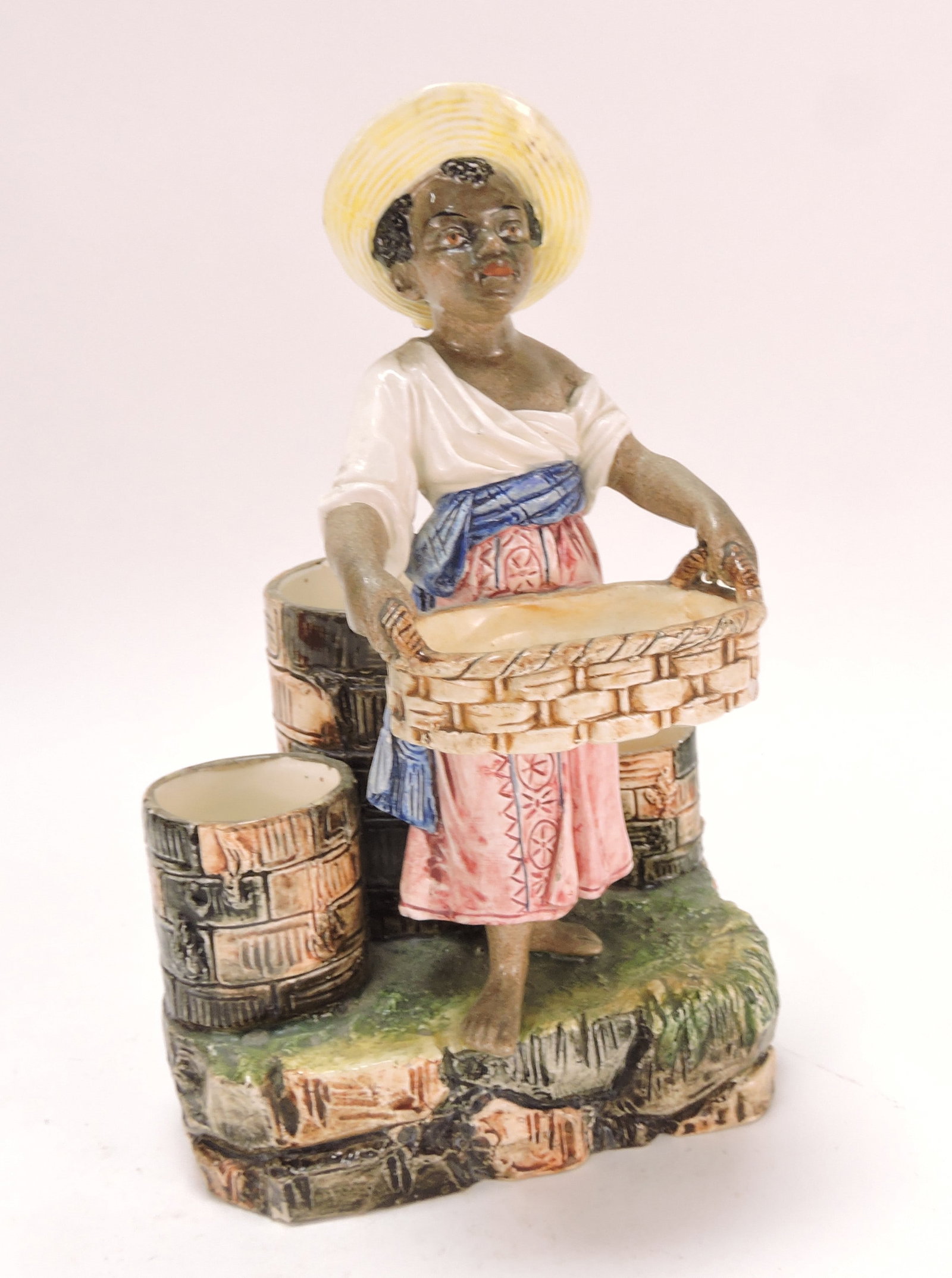 Black Americana majolica figural (1 of 1)