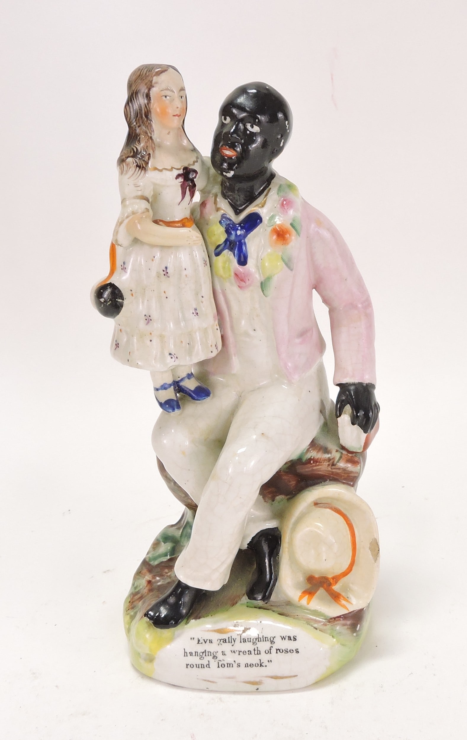 Staffordshire 'Uncle Tom and Eva' (1 of 1)