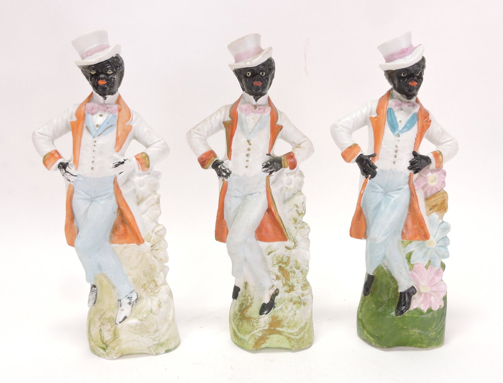 Black Americana bisque lot of 3 (1 of 1)