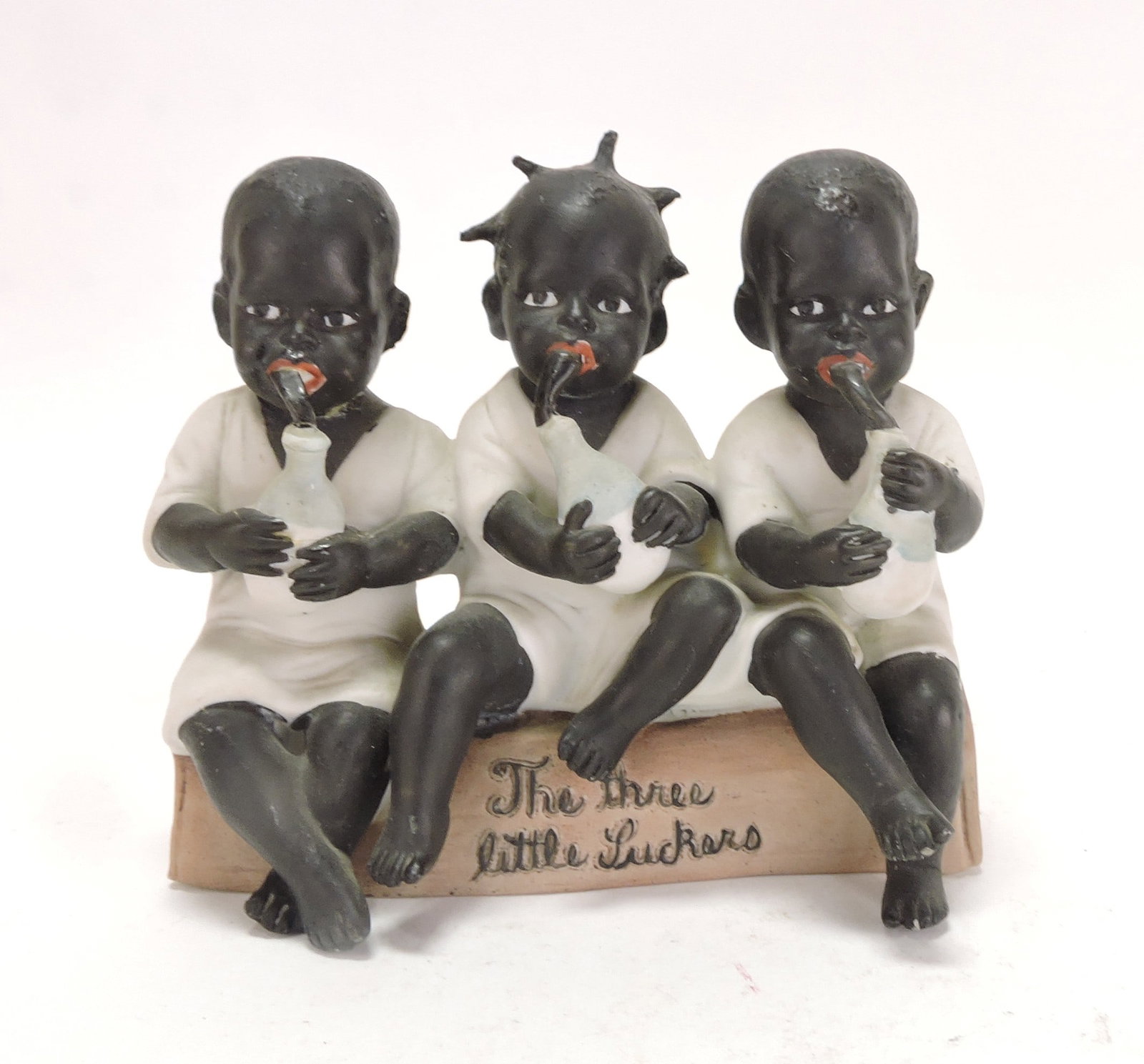 Black Americana German bisque figure (1 of 1)