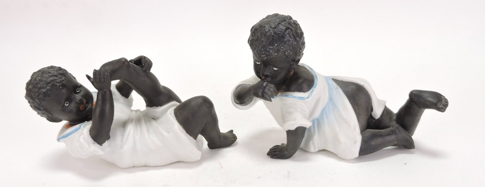 Black Americana bisque pair of (1 of 1)
