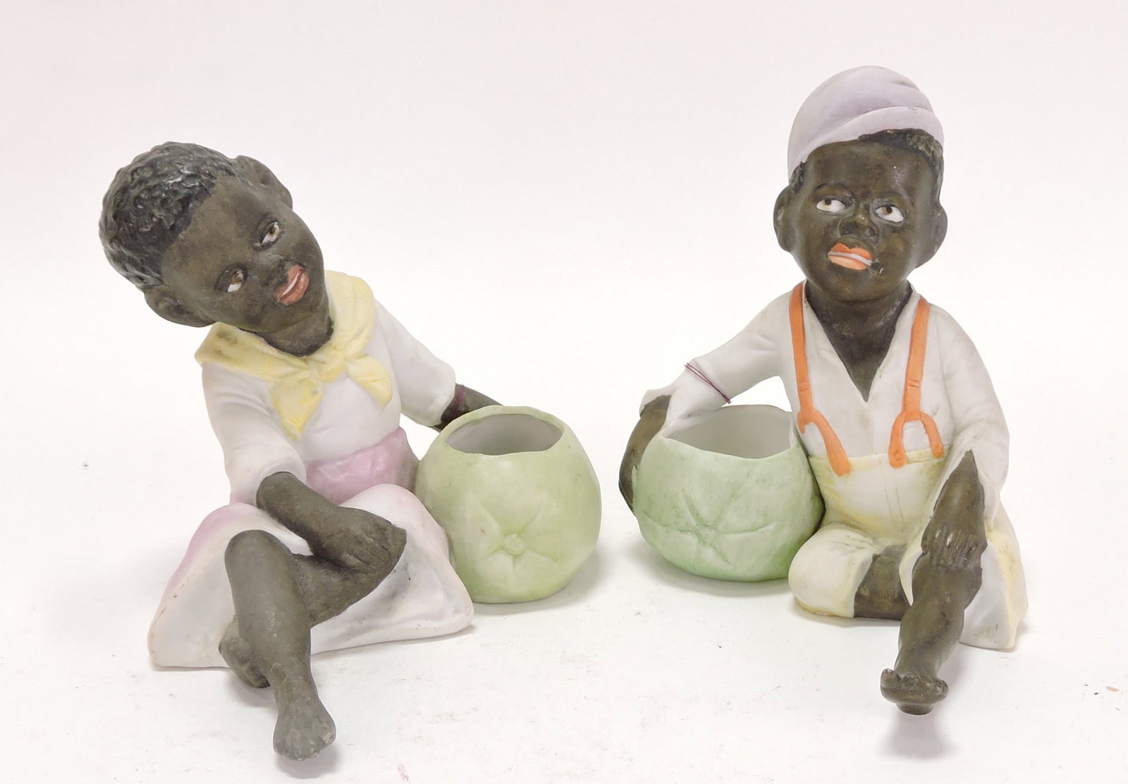 Black Americana bisque pair of (1 of 1)