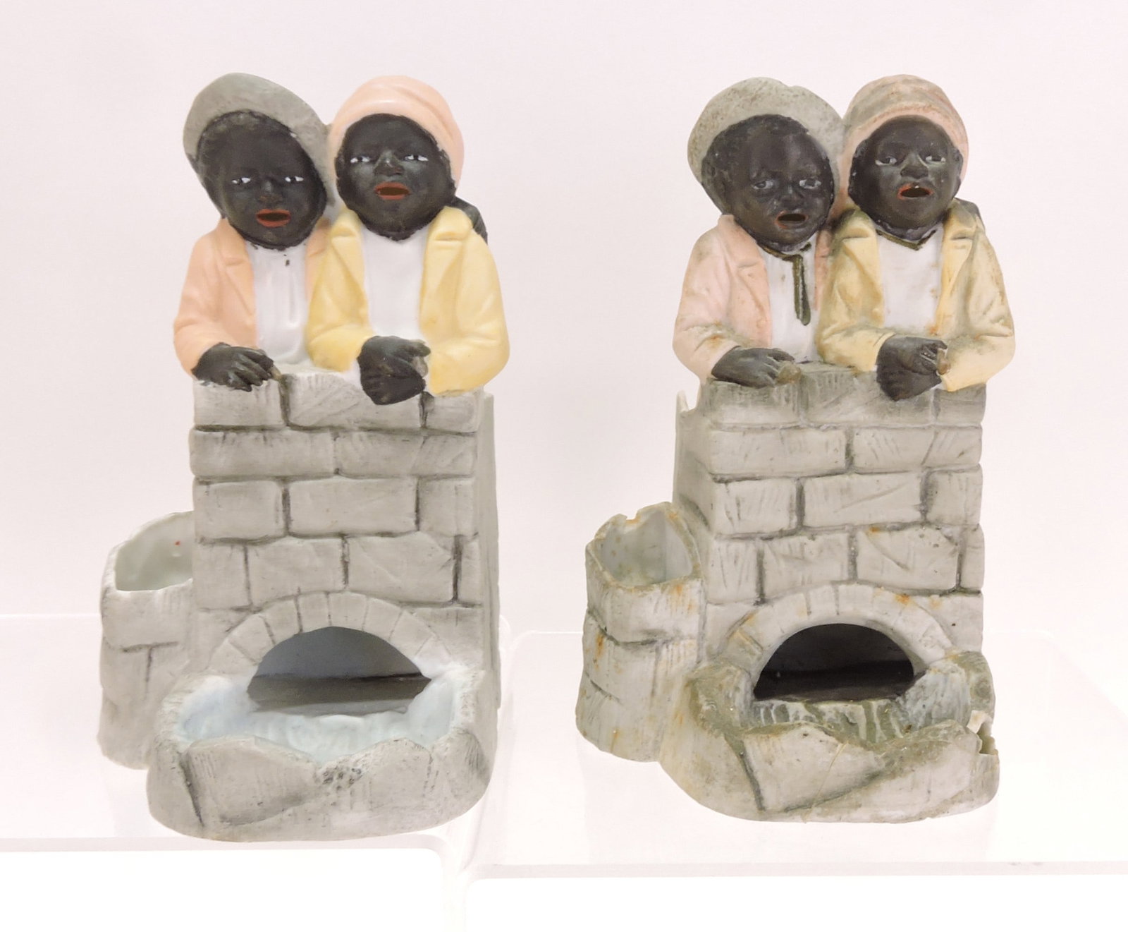 Black Americana bisque lot of 2 figures (1 of 1)