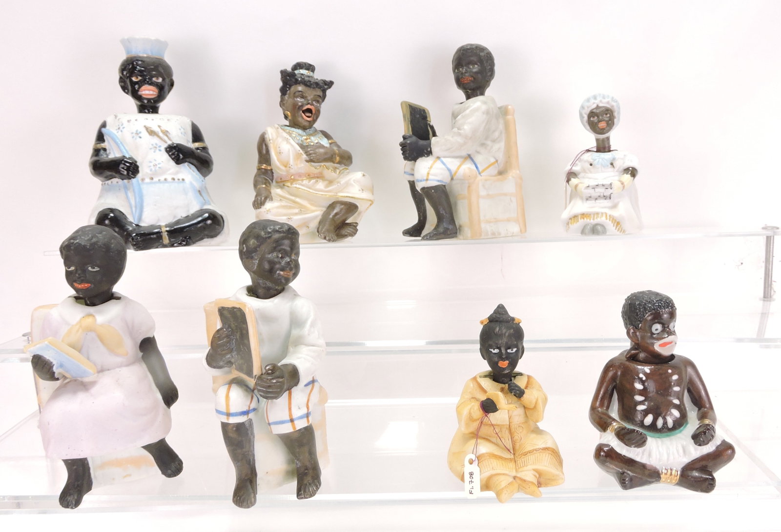 Black Americana bisque lot of (1 of 1)