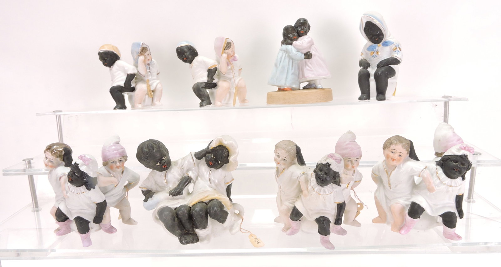 Black Americana bisque lot of 8 (1 of 1)