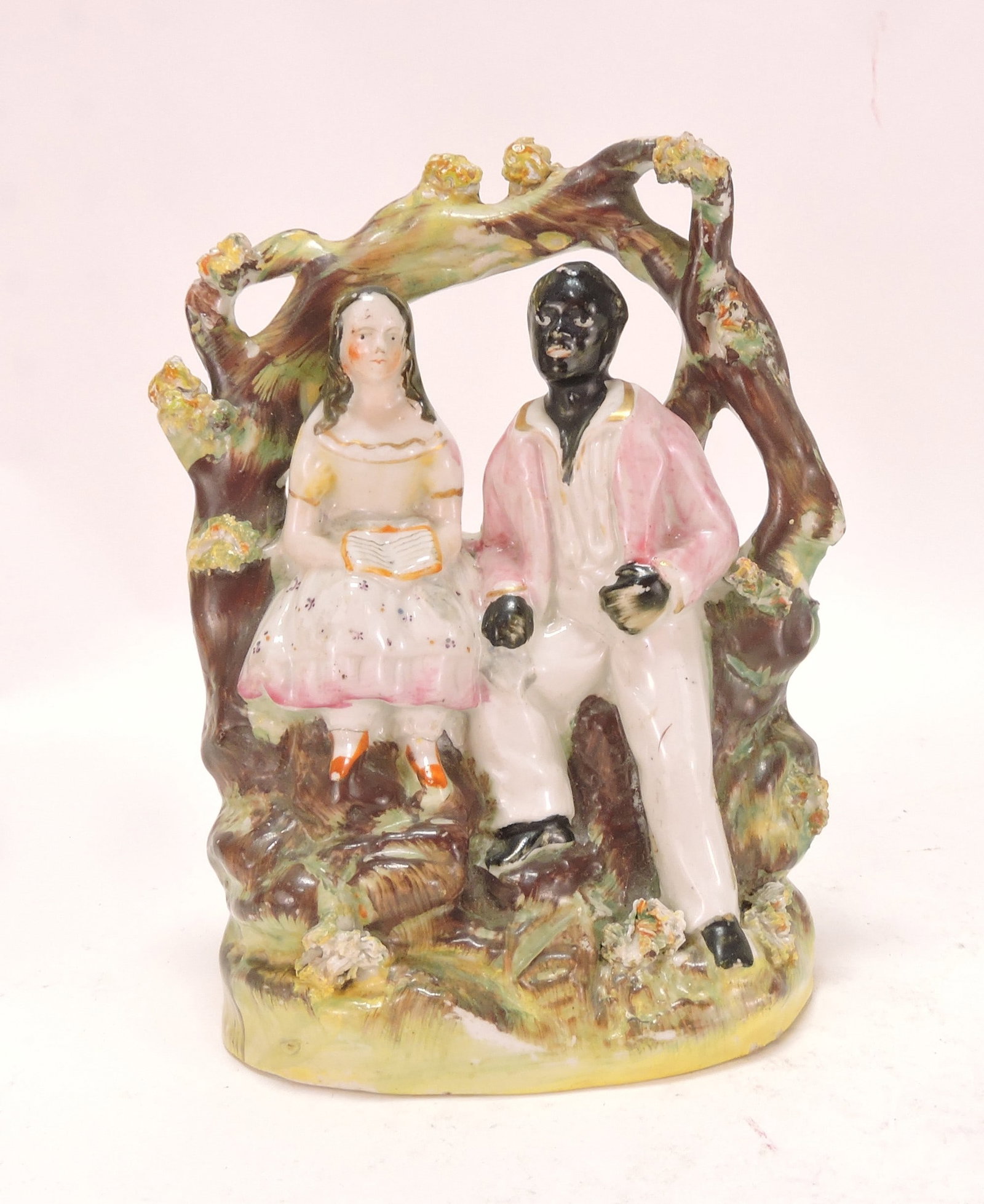 Black Americana Staffordshire figure (1 of 1)
