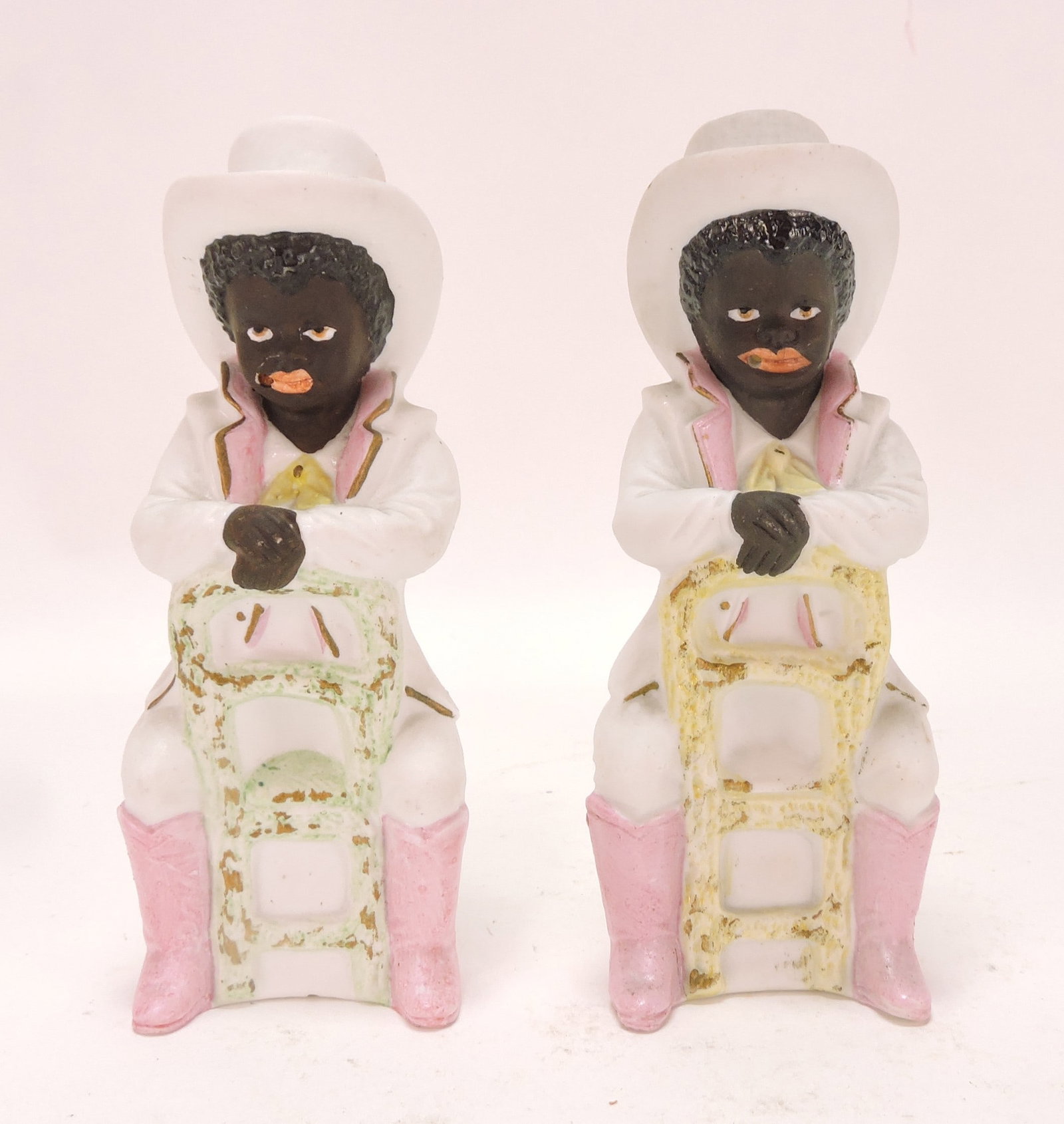 Black Americana bisque pair of (1 of 1)