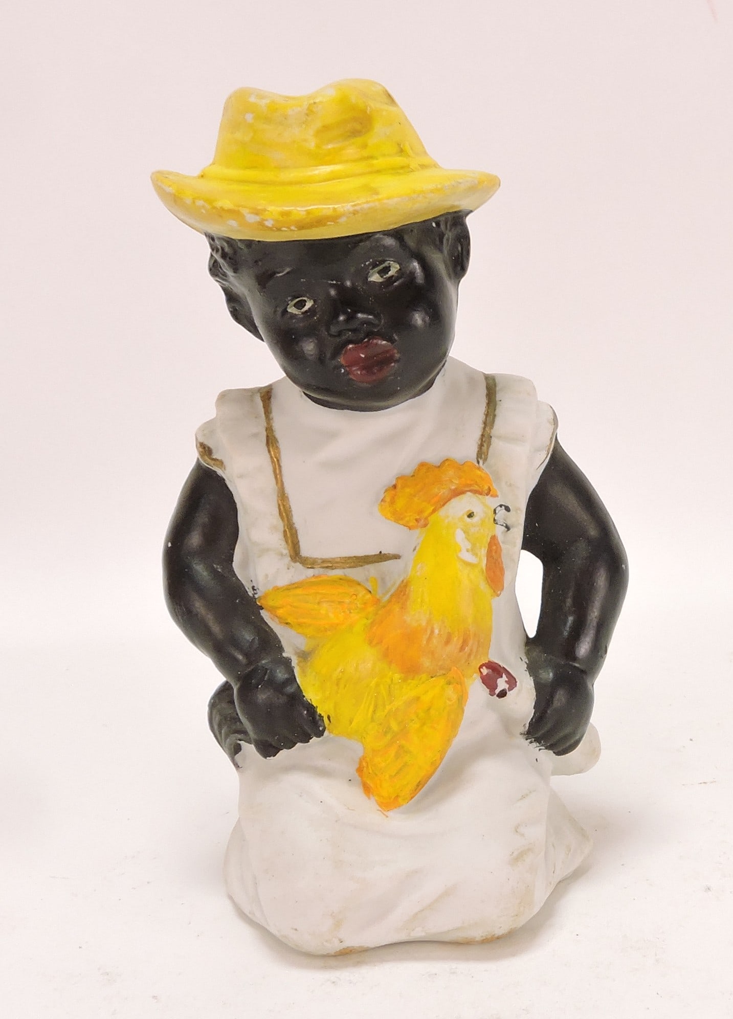 Black Americana bisque figure of boy (1 of 1)