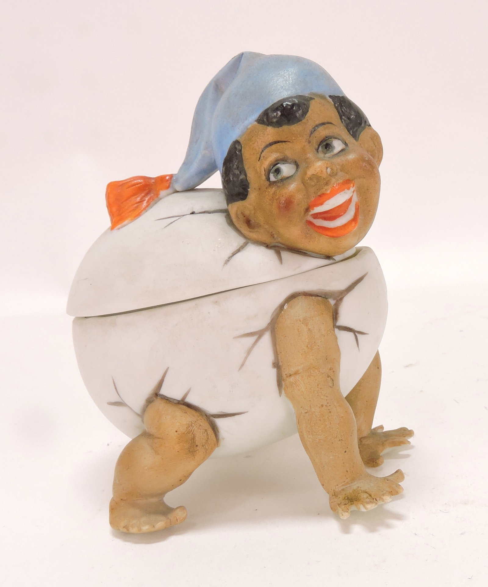 Black Americana bisque covered box (1 of 1)