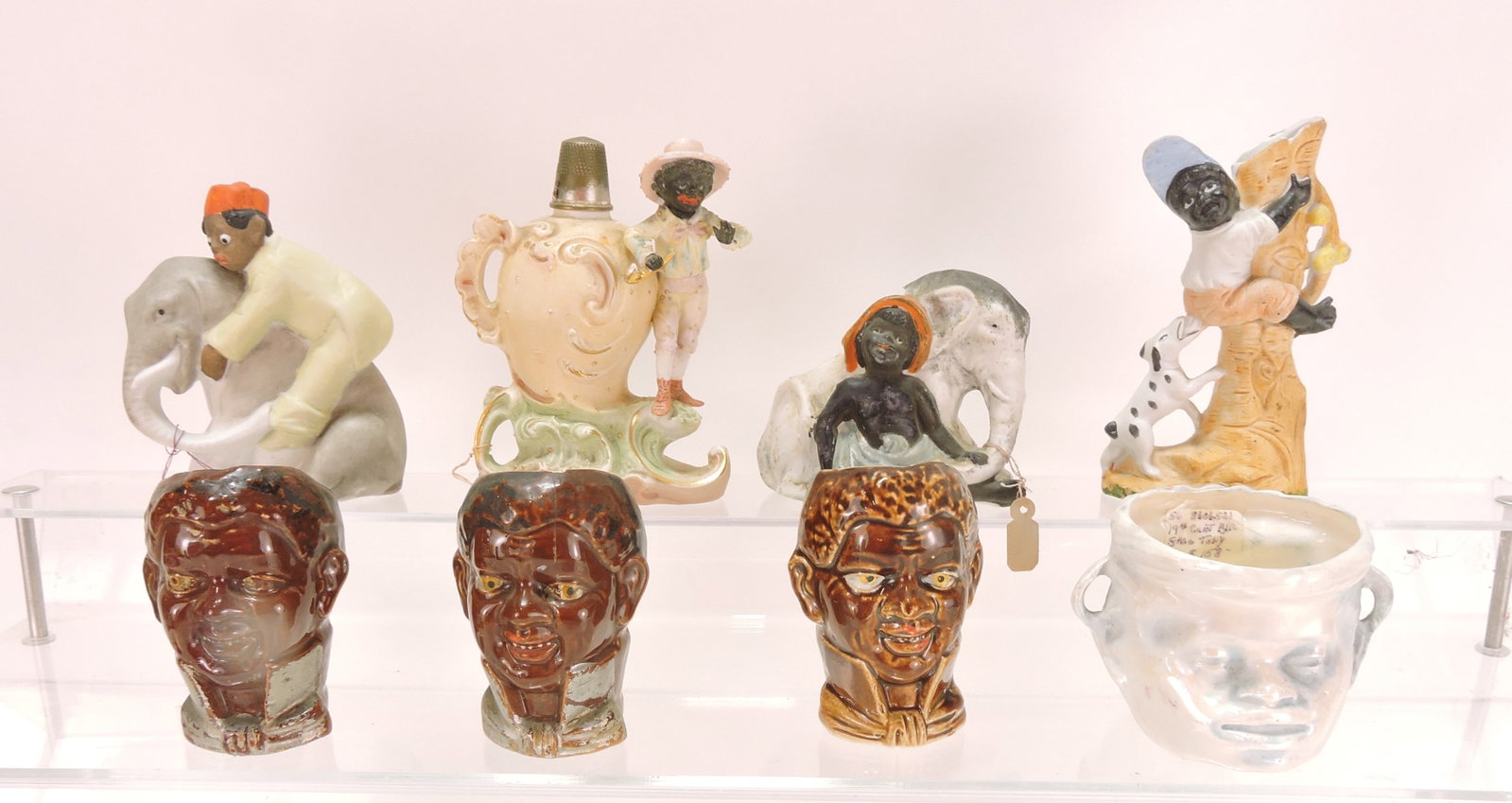 Black Americana lot of 8 figurals,