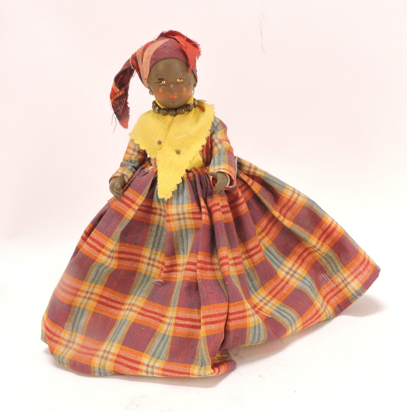 Black Americana doll, 7": .