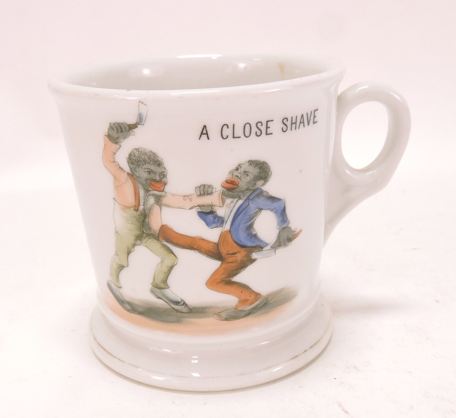 Black Americana KPM porcelain shaving (1 of 1)