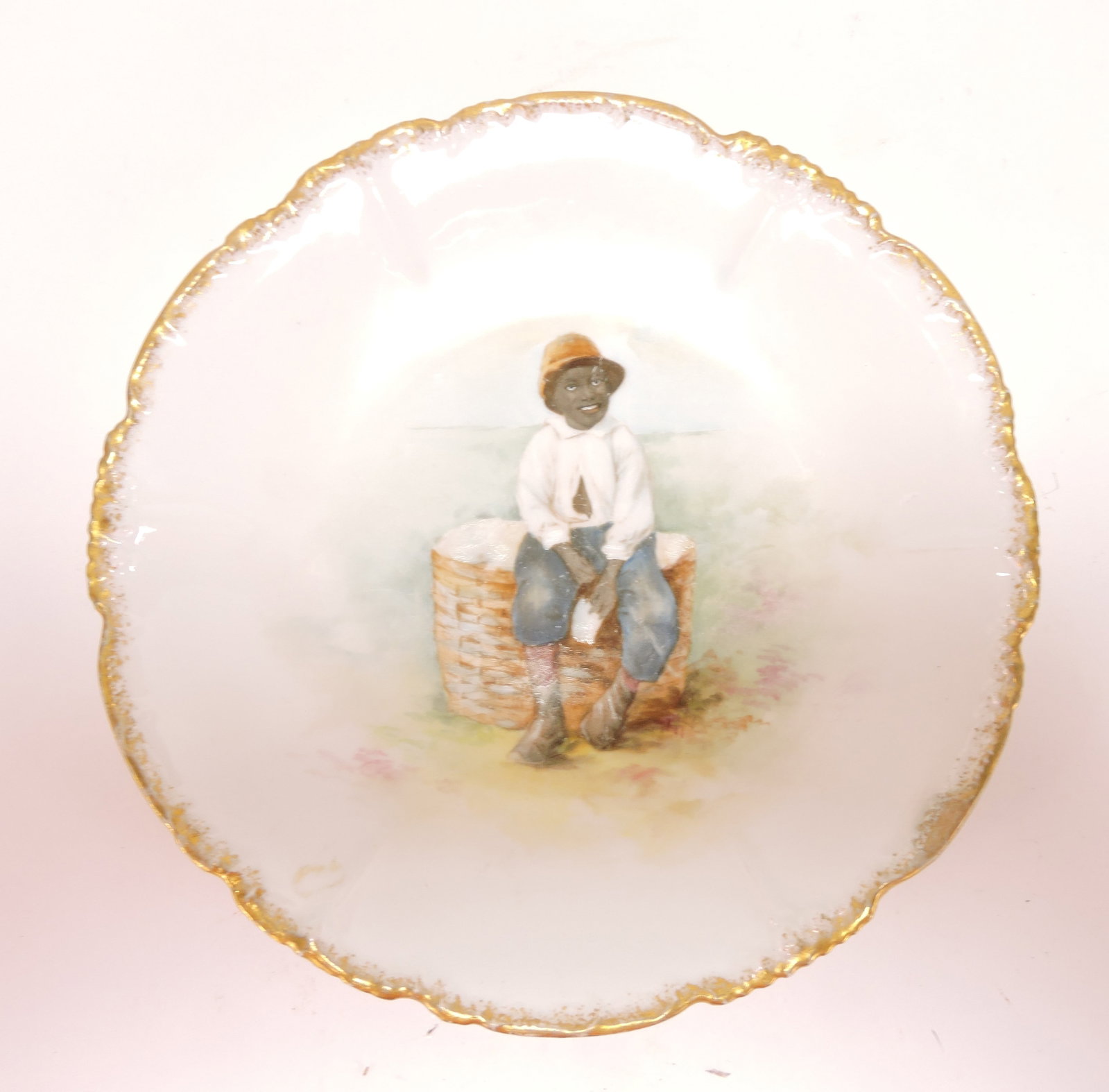 Black Americana Limoges 9 1/2" (1 of 1)