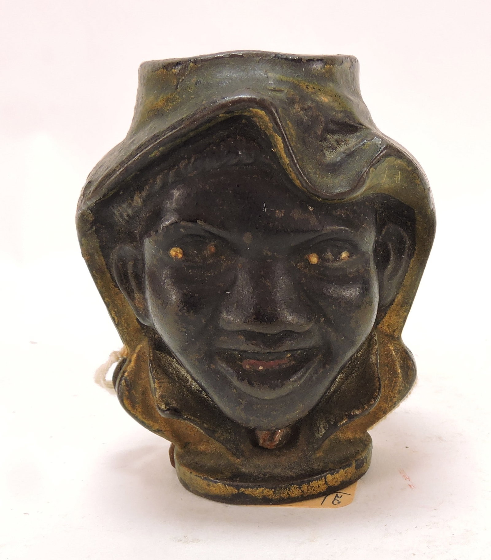 Black Americana cast iron still bank, (1 of 1)