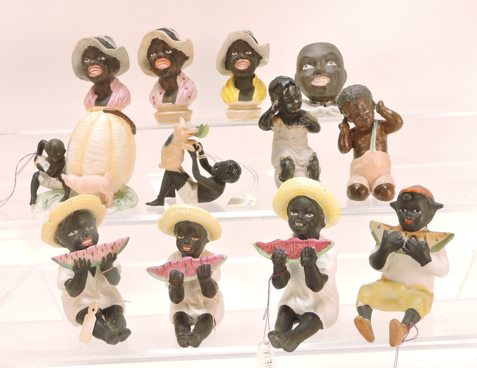 Black Americana bisque lot of 12 (1 of 1)
