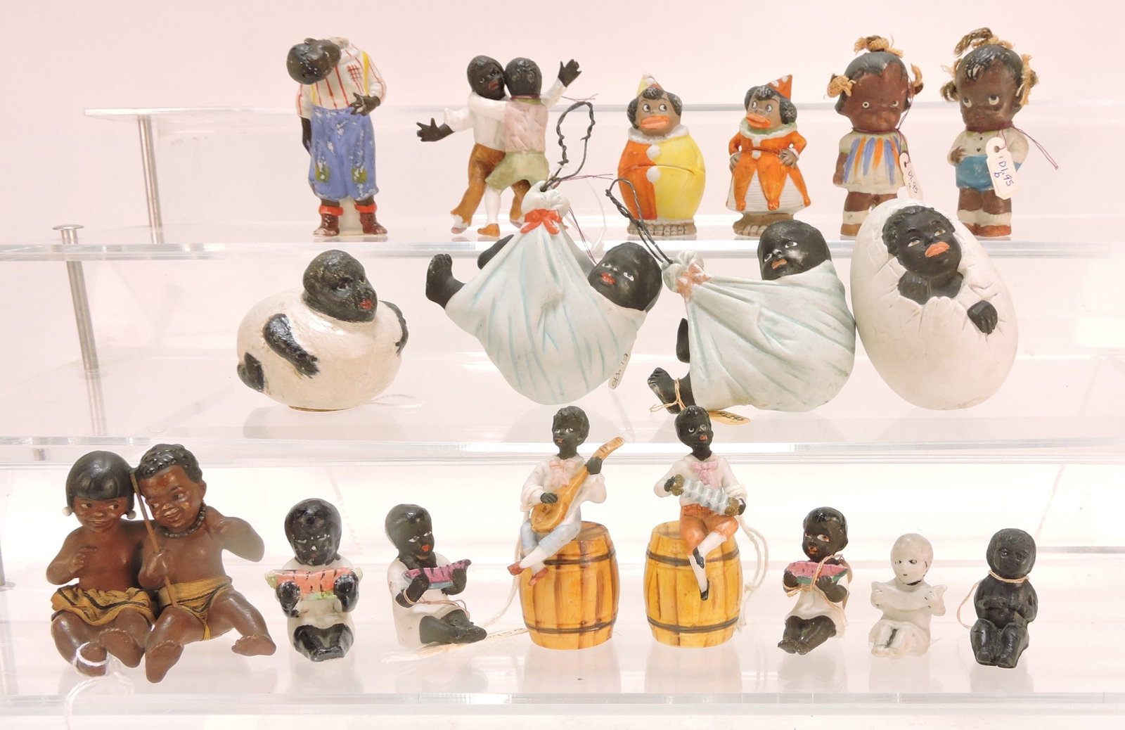 Black Americana lot of 18 figures, (1 of 1)