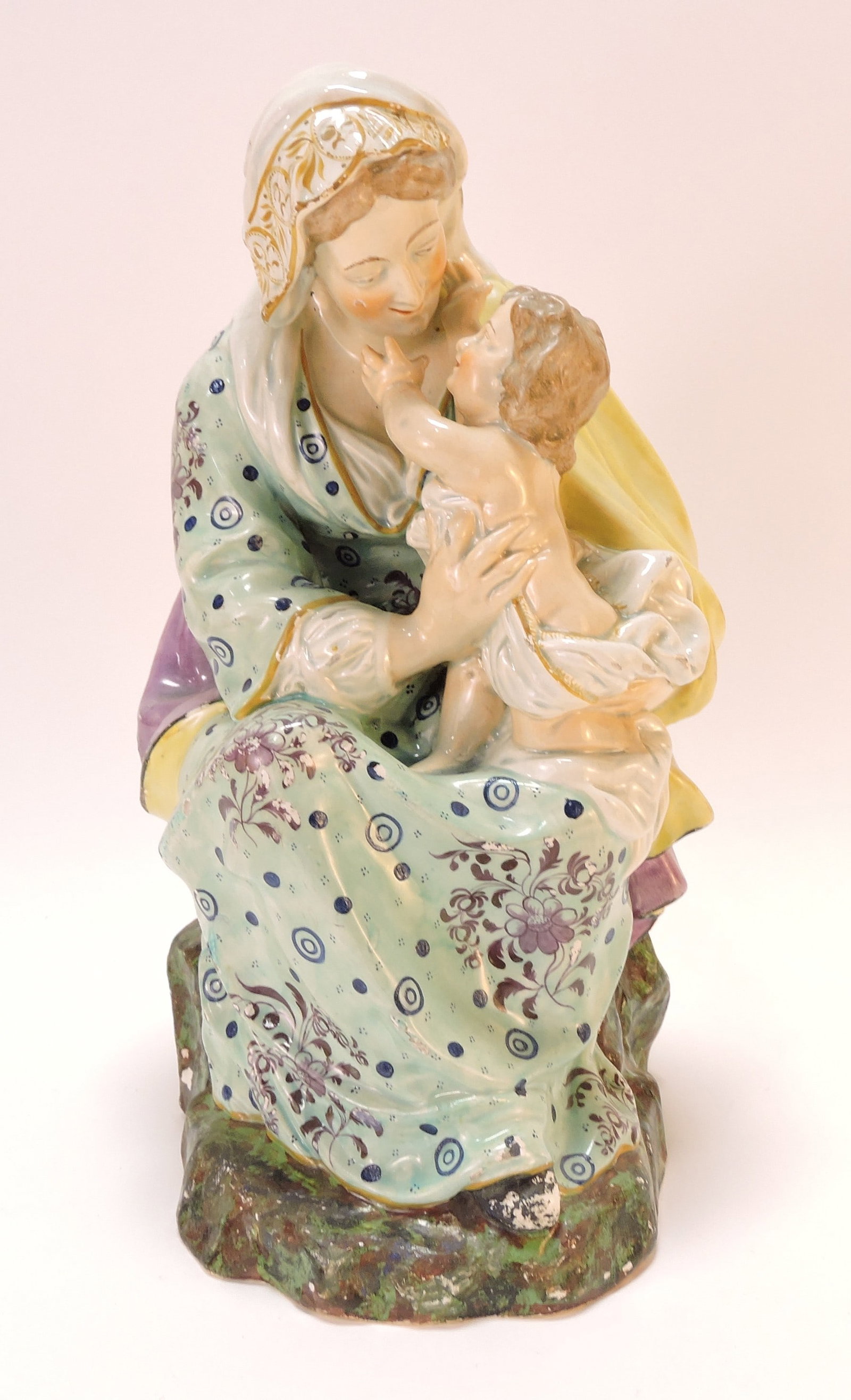 Staffordshire large figure of Madonna (1 of 1)