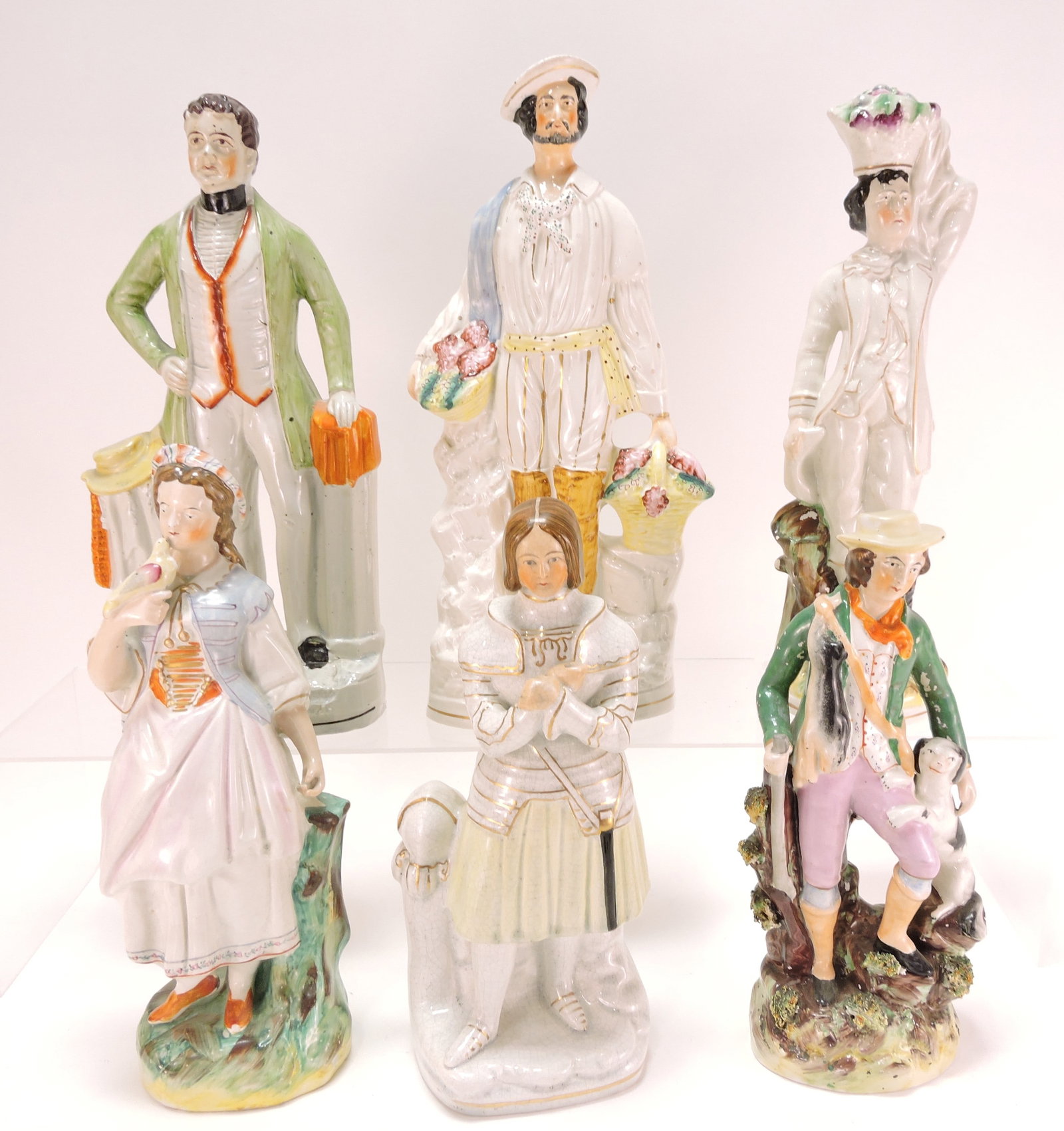 Staffordshire lot of 6 figures, (1 of 1)