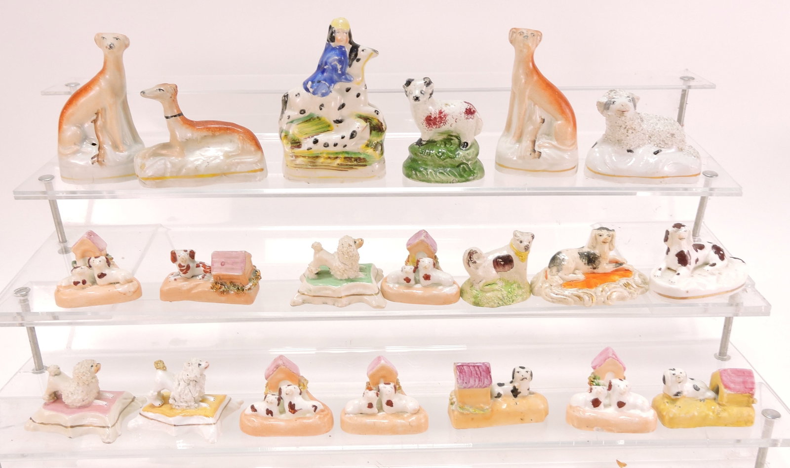 Staffordshire lot of 20 miniatures - (1 of 1)