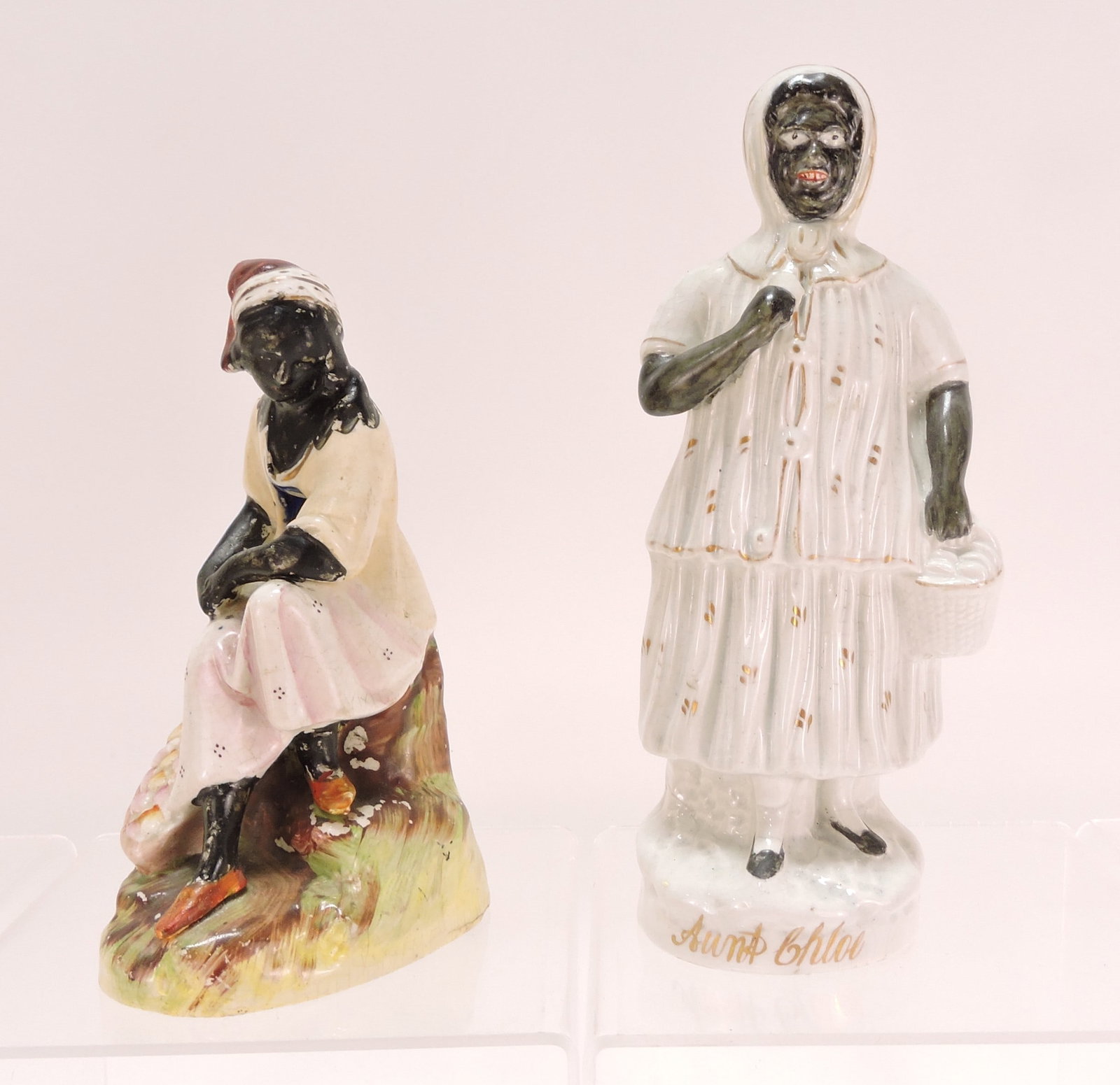 Staffordshire Black Americana lot of 2 (1 of 1)