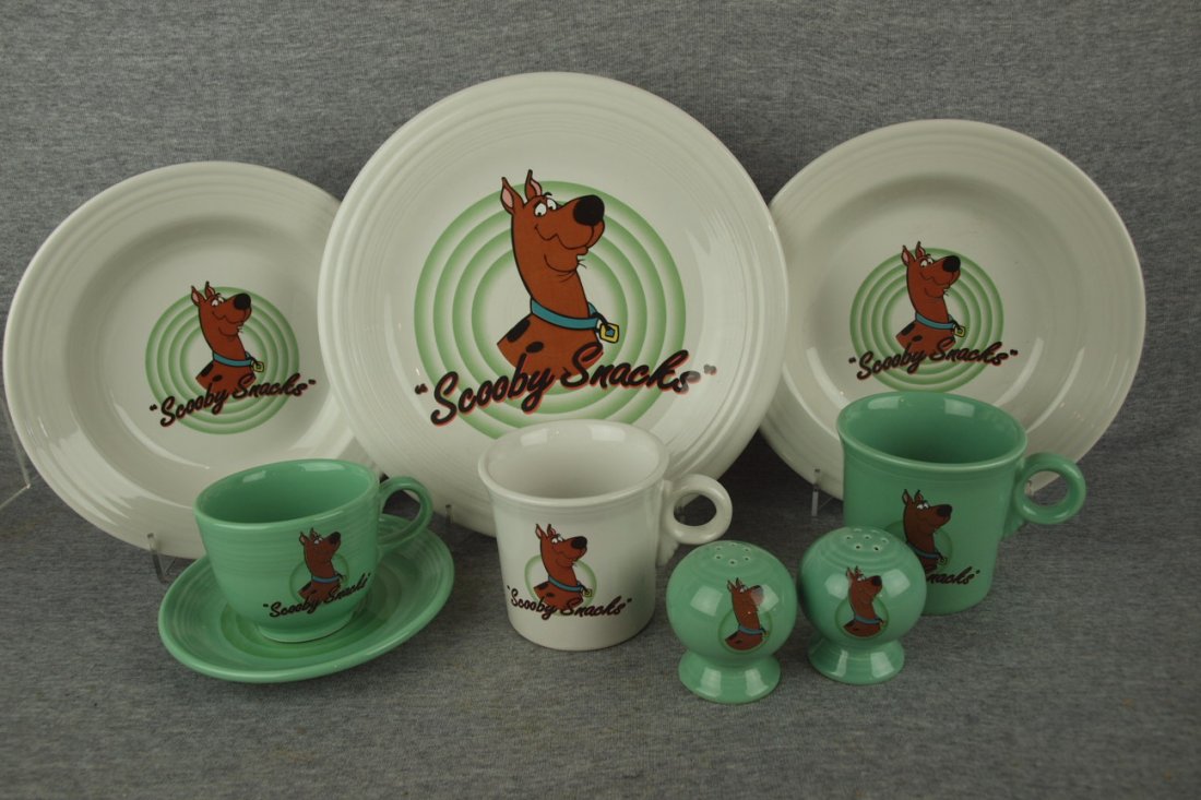 Fiesta Post 86 Warner Bros. Scooby lot of 7 pieces: Fiesta Post 86 Warner Bros. Scooby lot of 7 pieces