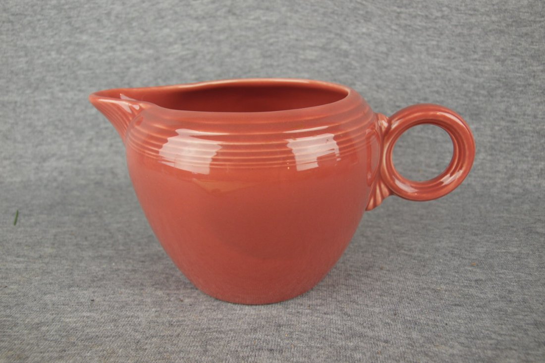 Fiesta two pint jug, rose: Fiesta two pint jug, rose