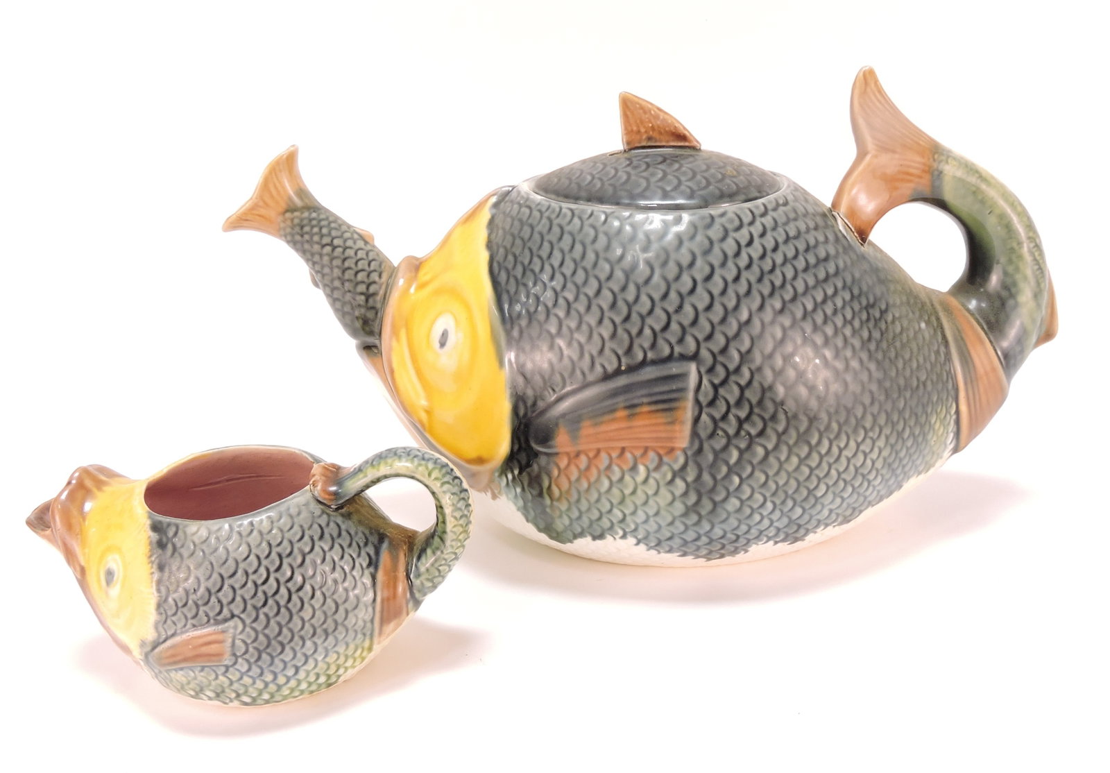 Adams & Bromley majolica fish (1 of 1)
