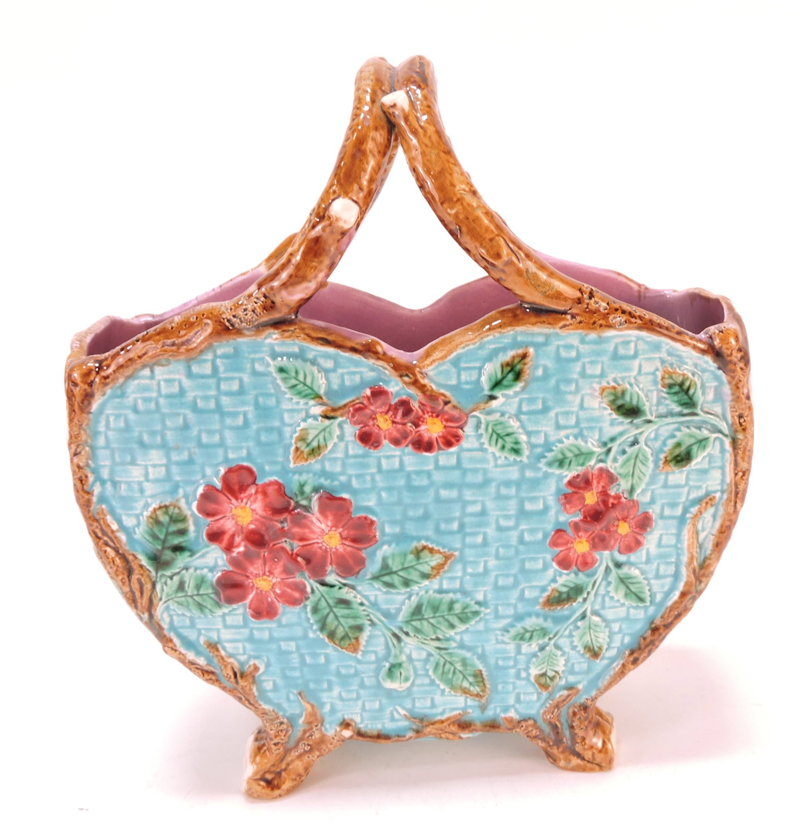 Fielding (attributed) majolica flower blossom (1 of 1)