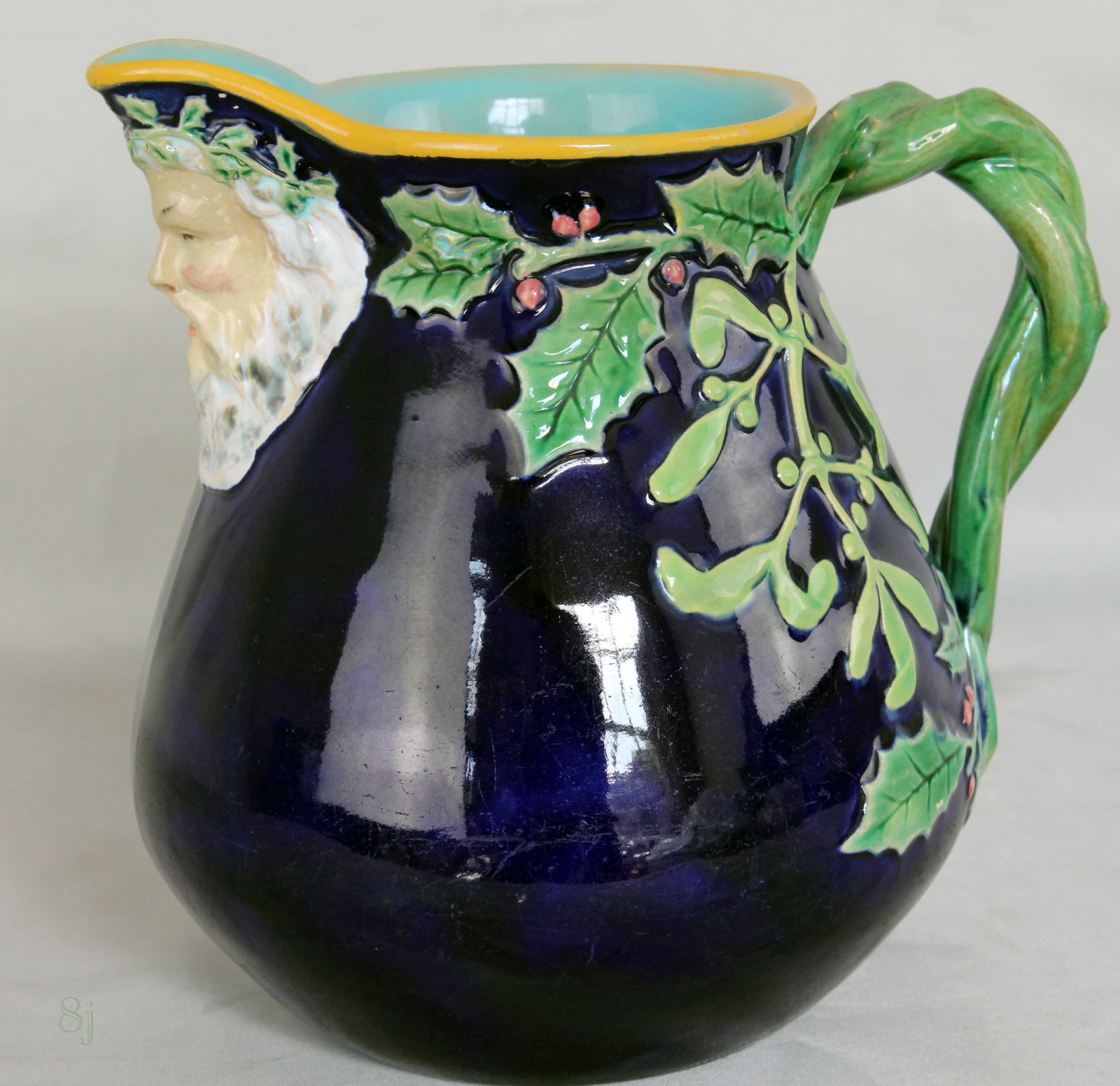 George Jones majolica Christmas (1 of 5)