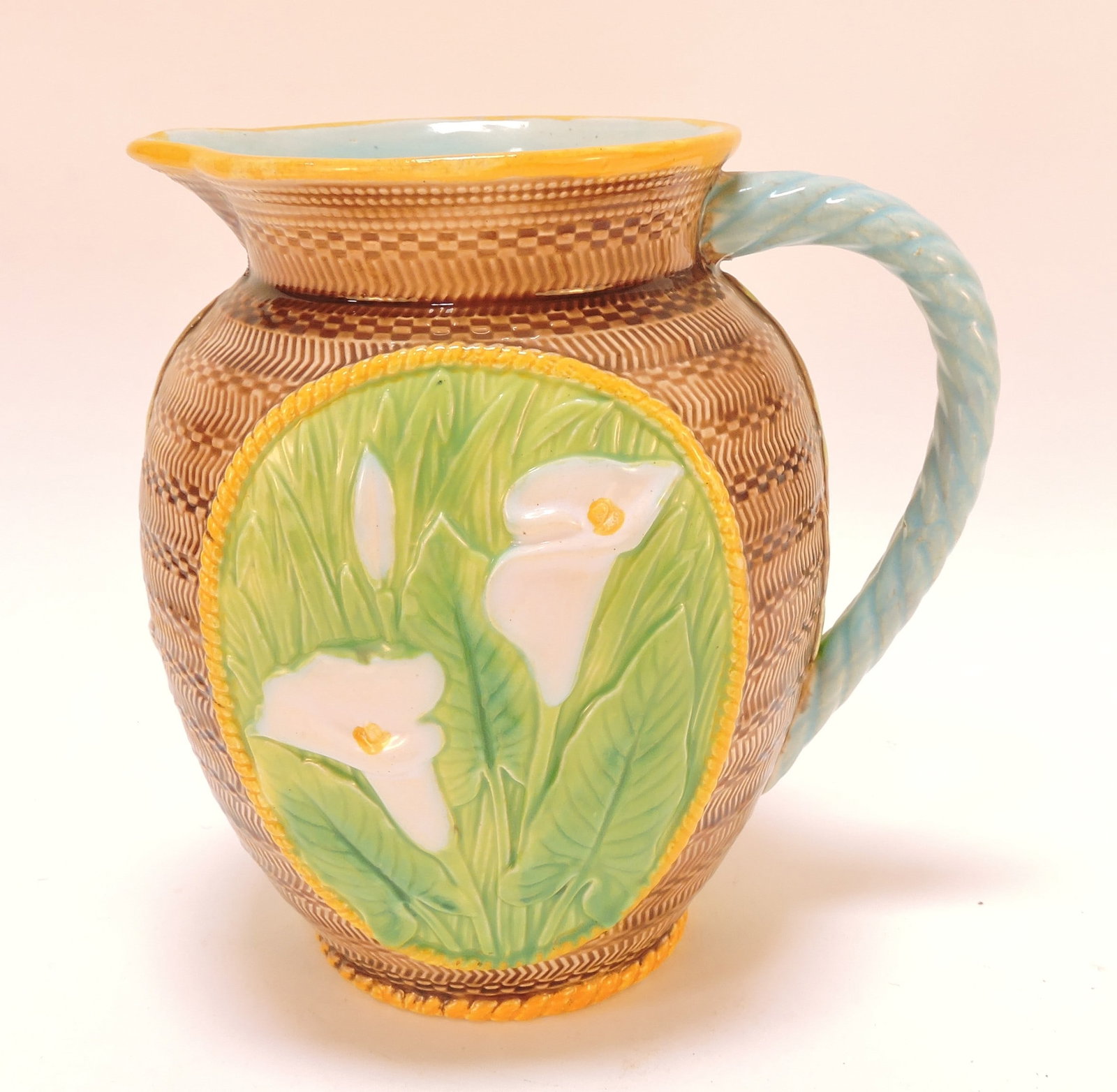 George Jones majolica calla lily (1 of 2)