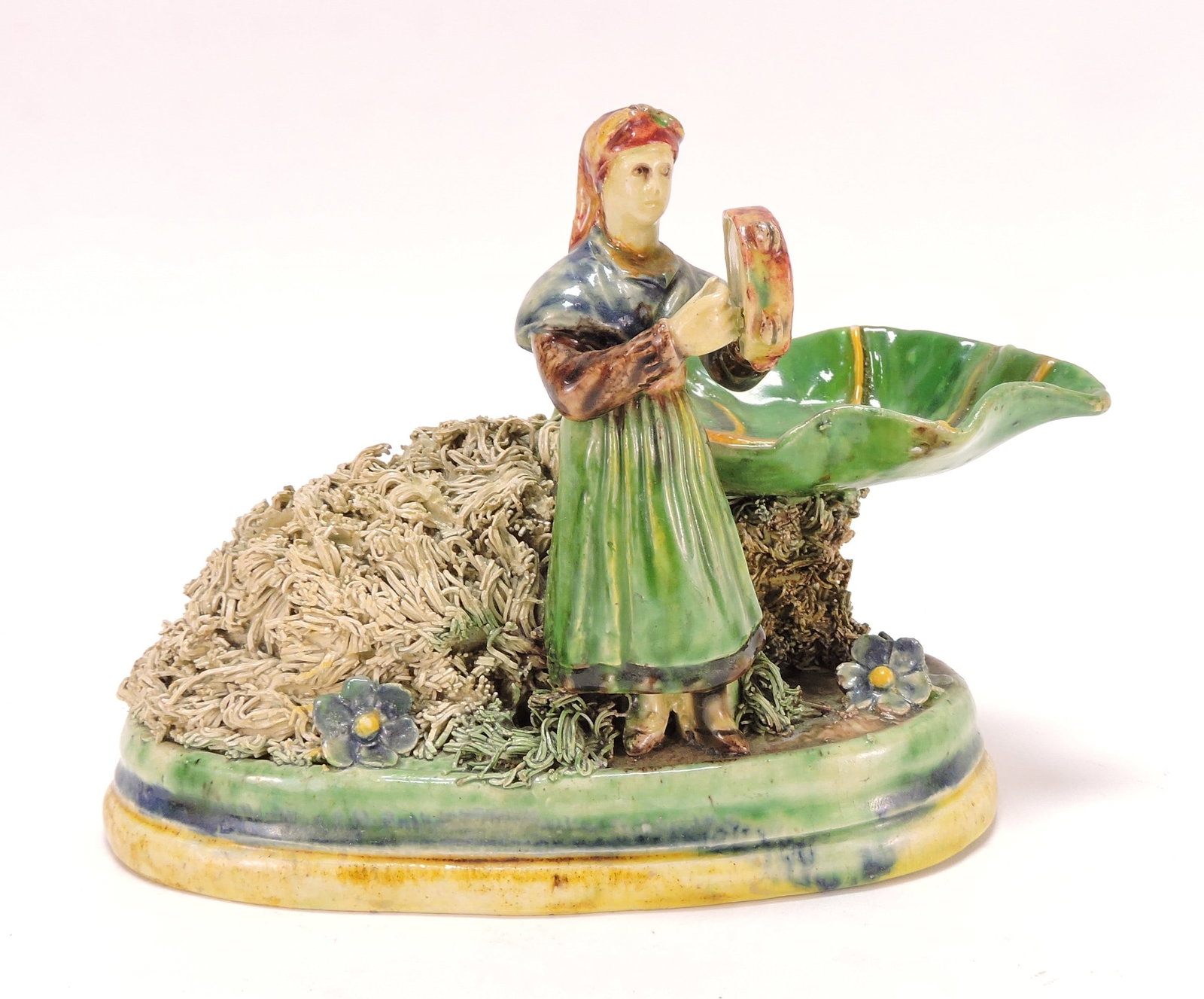 Portugal Palissy majolica figural (1 of 3)