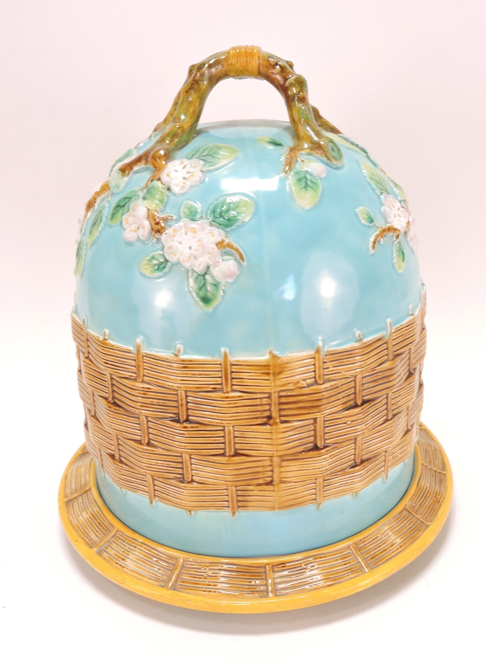George Jones majolica apple blossom (1 of 3)