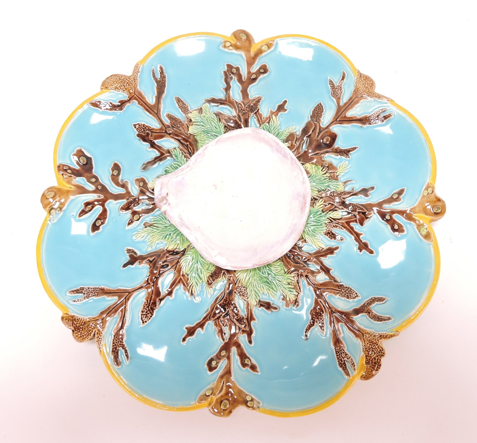 George Jones turquoise majolica (1 of 1)