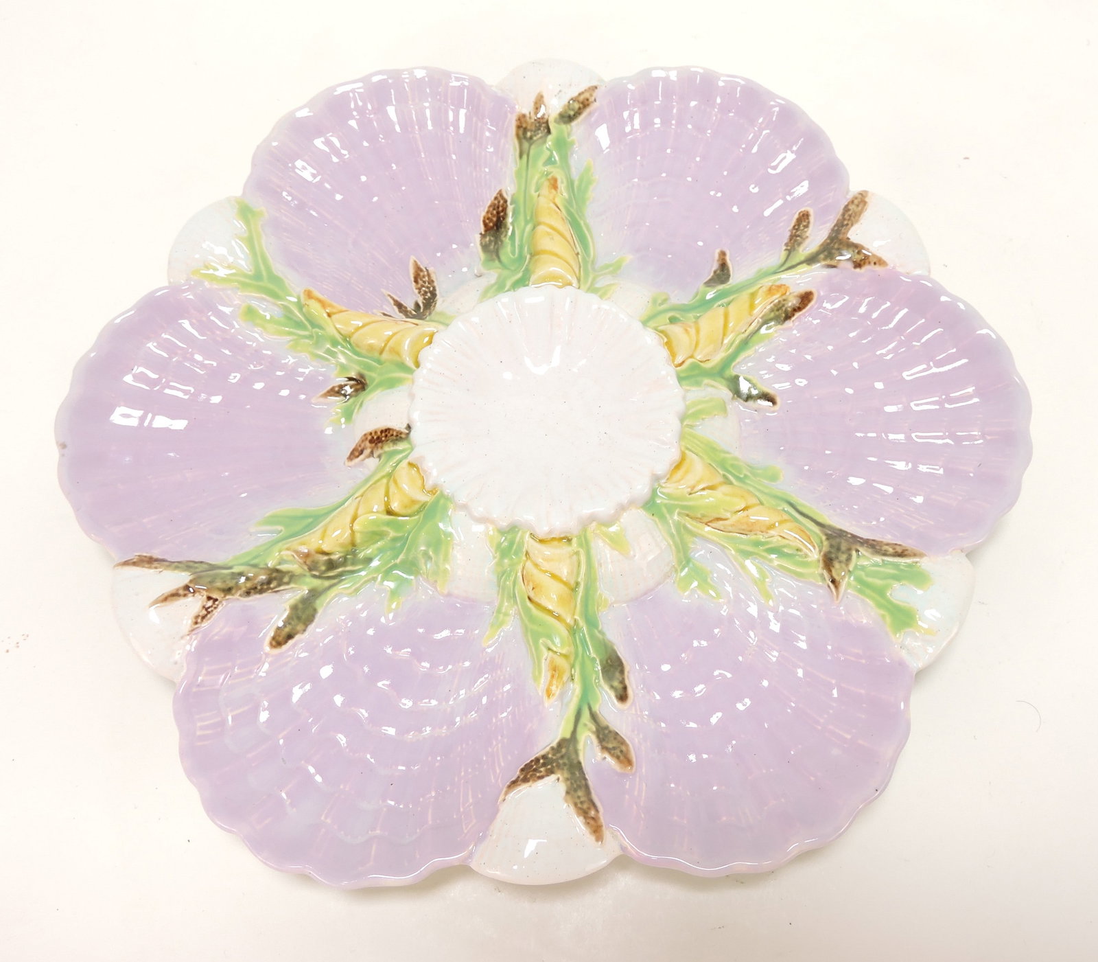 George Jones pink majolica 6 well (1 of 1)