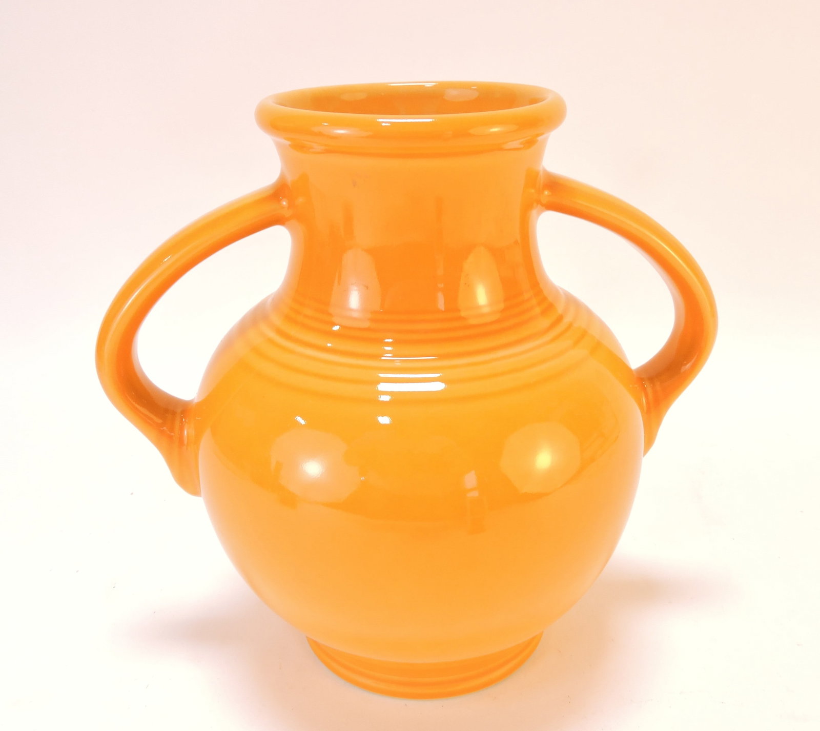 RARE RARE RARE Fiesta Post 86: Millennium vase, tangerine, #10 of 24, made exclusively for the East Liverpool High School Alumni Association 2004