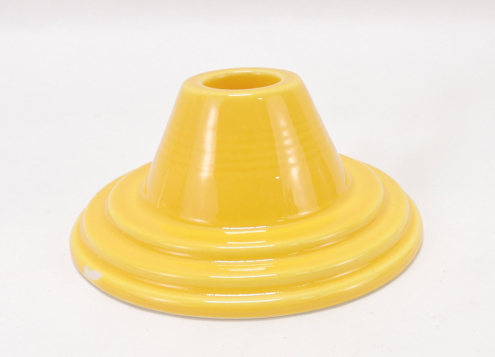 Harlequin candle holder, single, yellow: .
