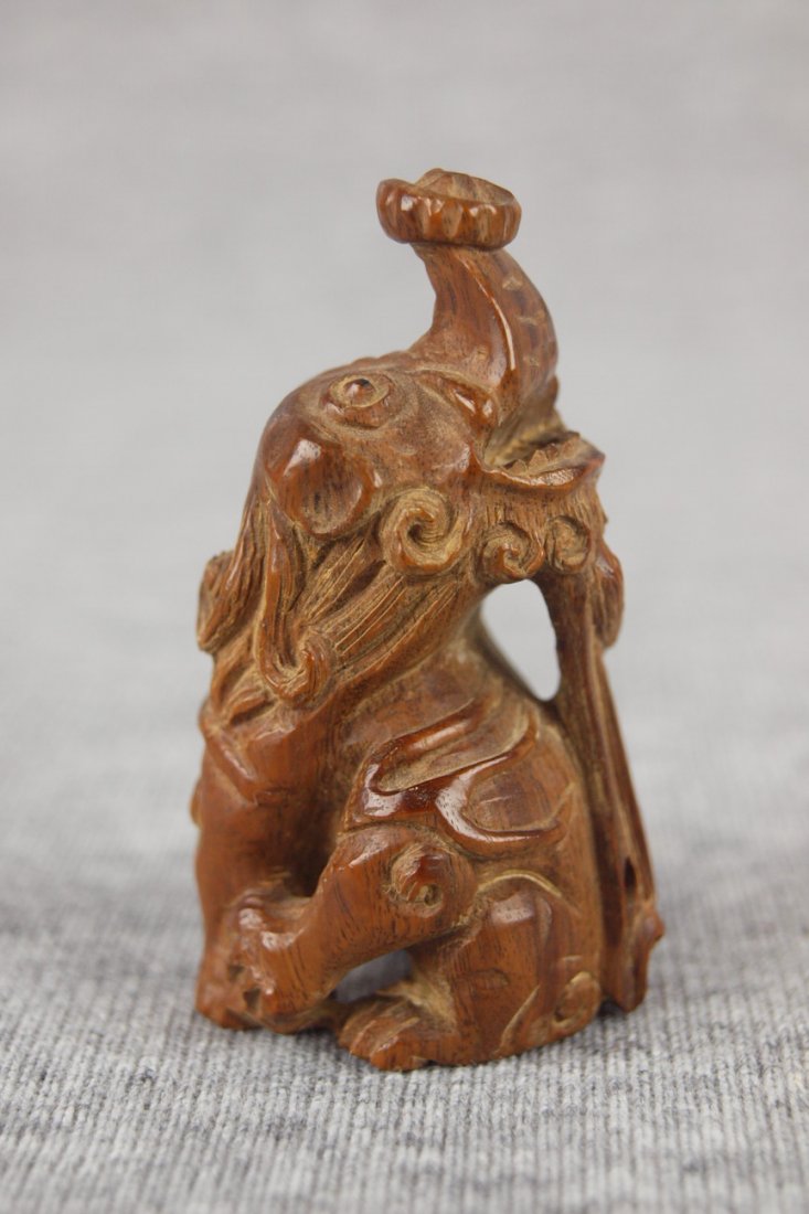Netsuke of Mythological animal, 2": Netsuke of Mythological animal, 2"