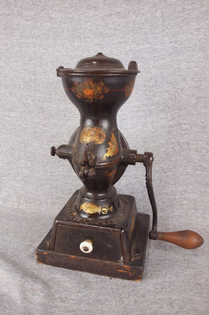 Enterprice cast iron coffee mill, 13": Enterprice cast iron coffee mill, 13"